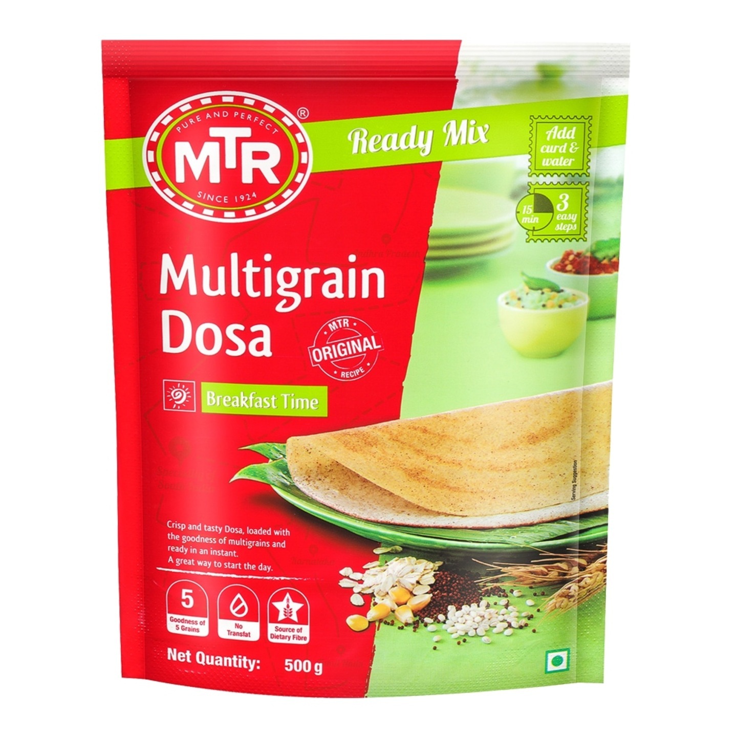 MTR Multigrain Dosa Mix: 500 gm