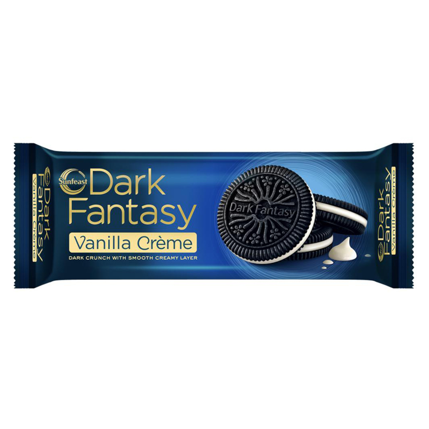 Sunfeast Dark Fantasy Vanilla Creme Biscuits: 100 gms