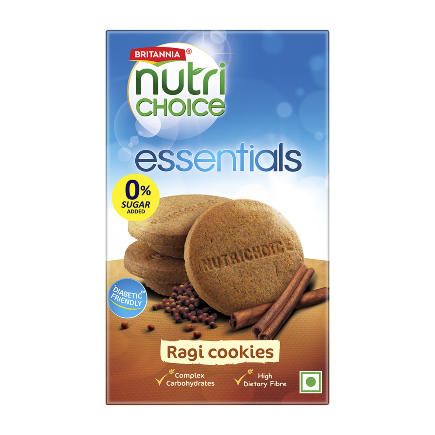 Britannia NutriChoice Essentials Ragi Cookies: 150 gms