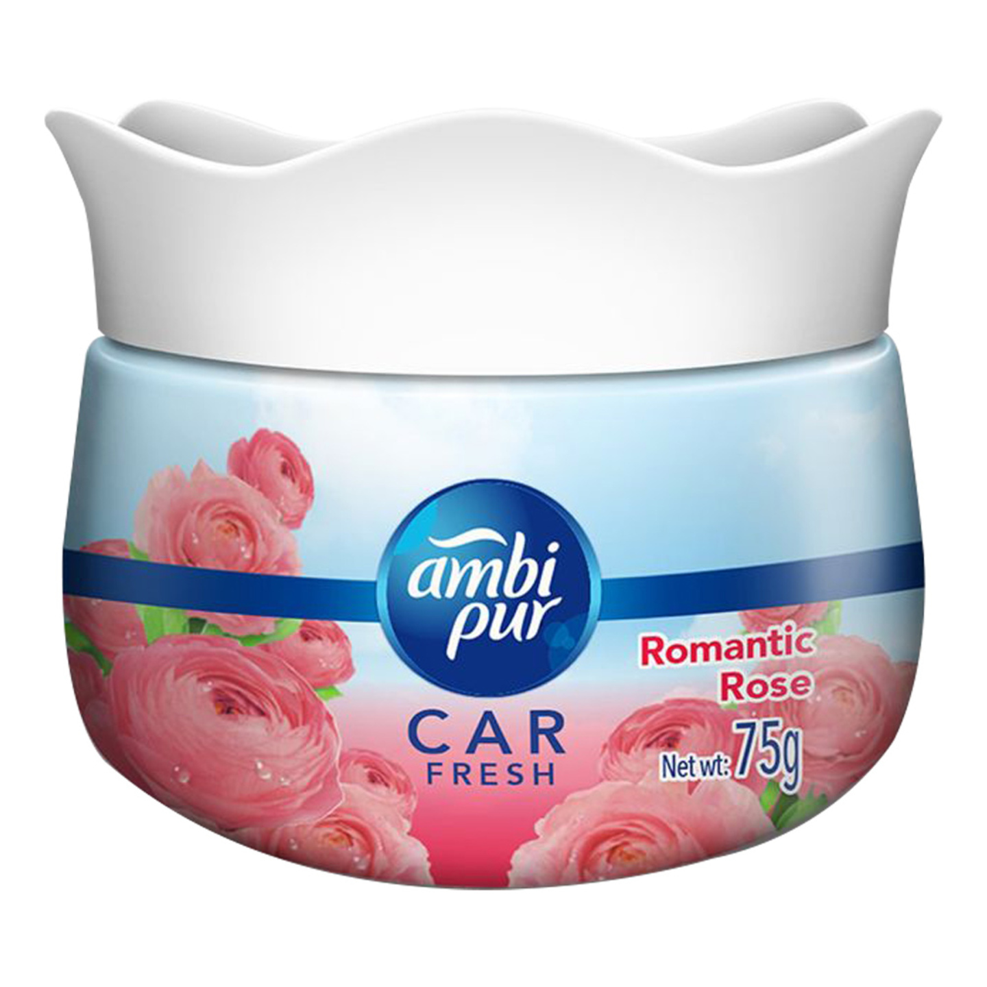 Ambi Pur Car Fresh Gel Romantic Rose: 75 gms