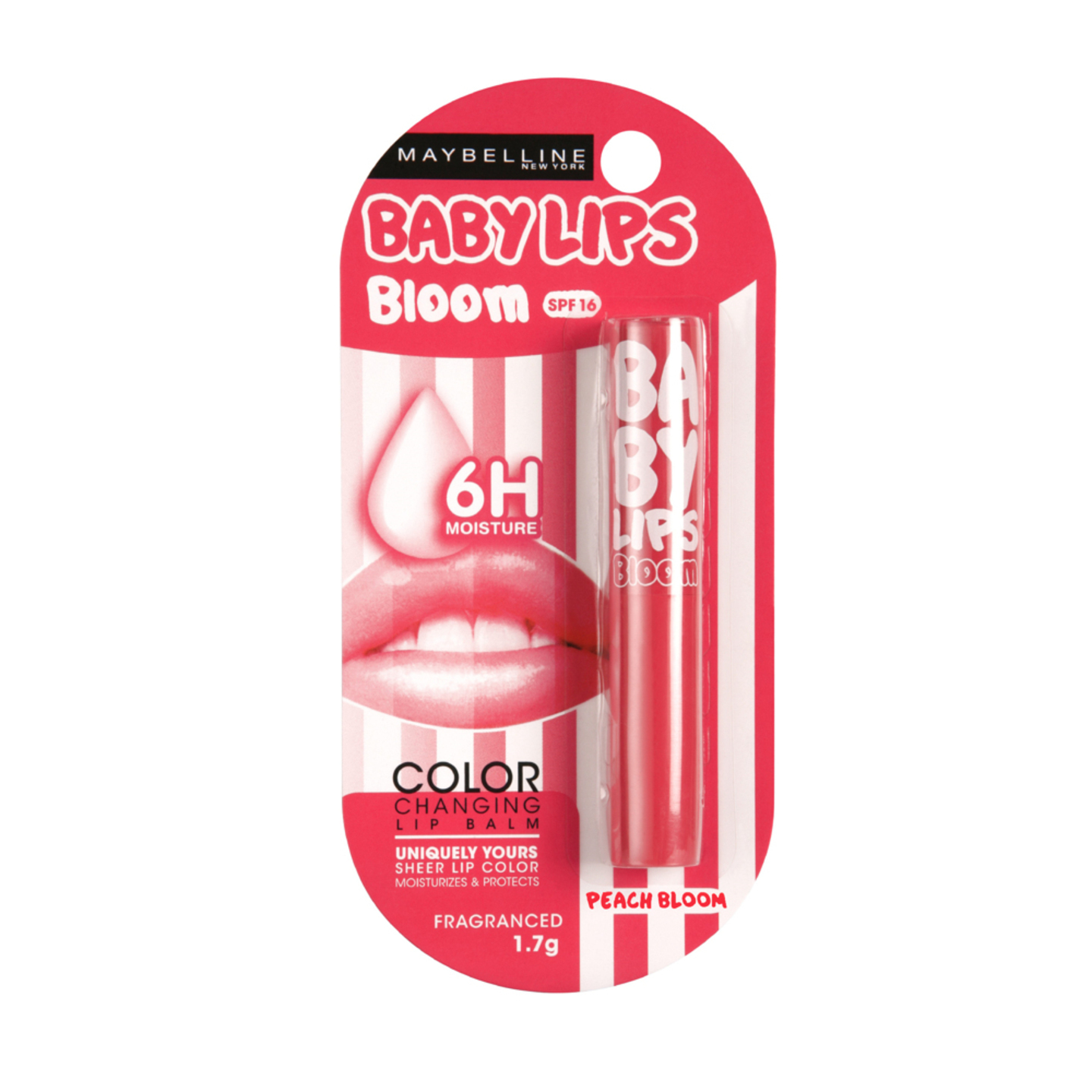 Maybelline New York Color Peach Bloom Lip Balm: 1.7 gms