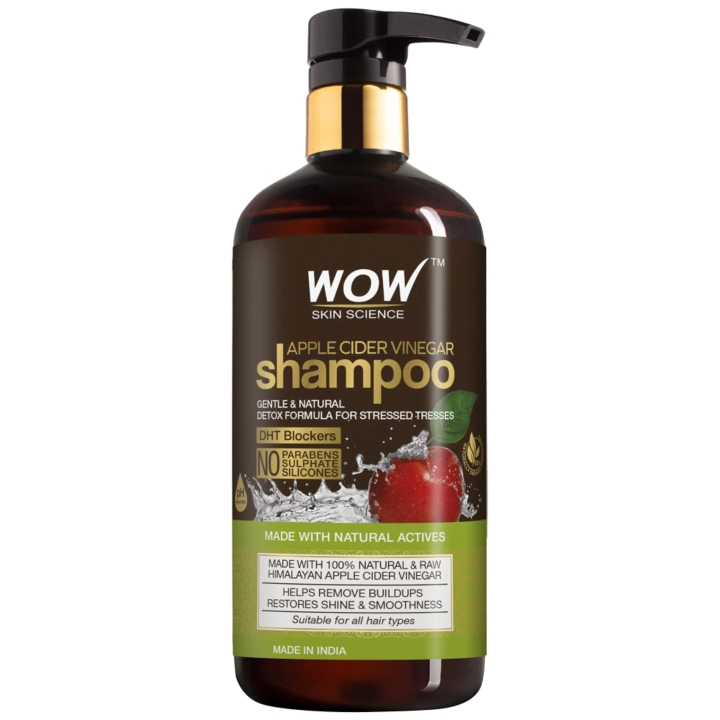 WOW Apple Cider Vinegar Shampoo: 500 ml