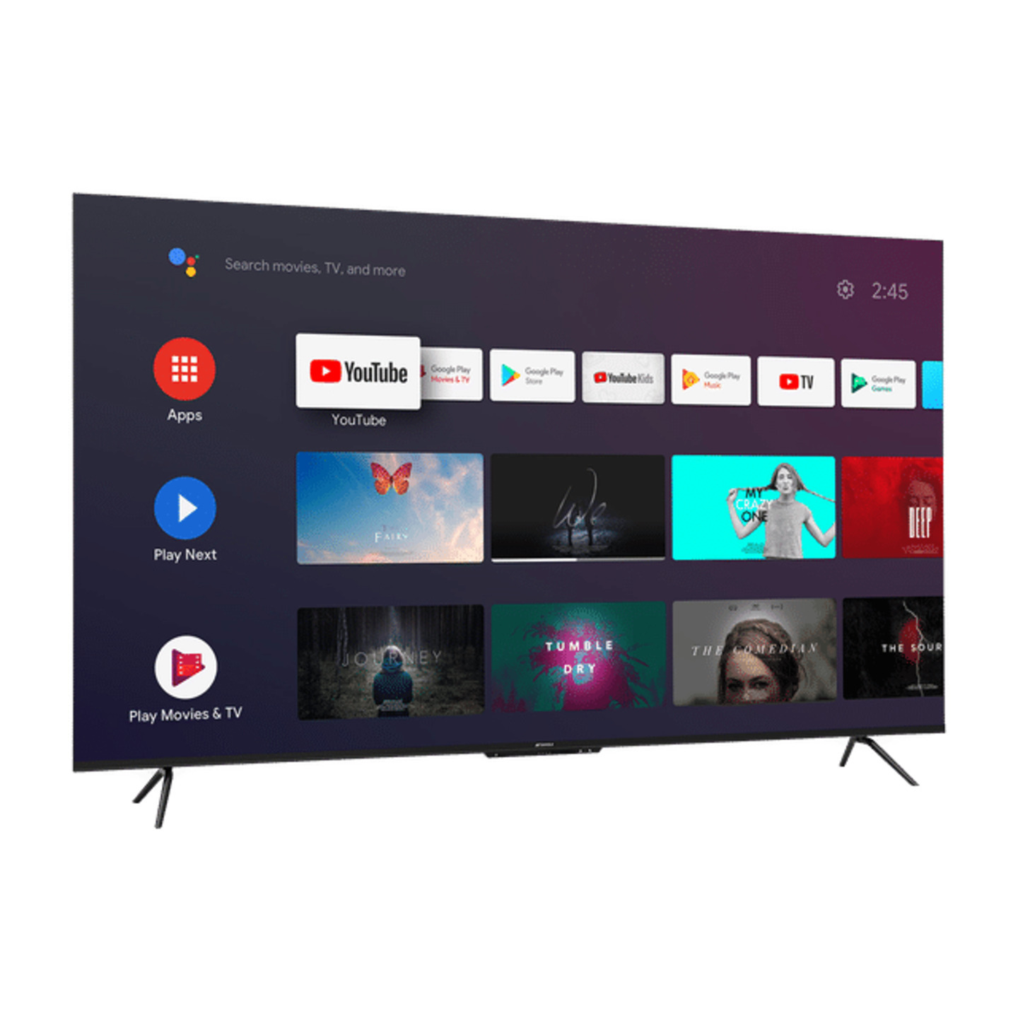 SANSUI 178 cm (70 inch) 4K Ultra HD LED Android TV with Dolby Vision & Dolby Atmos (2022 model)