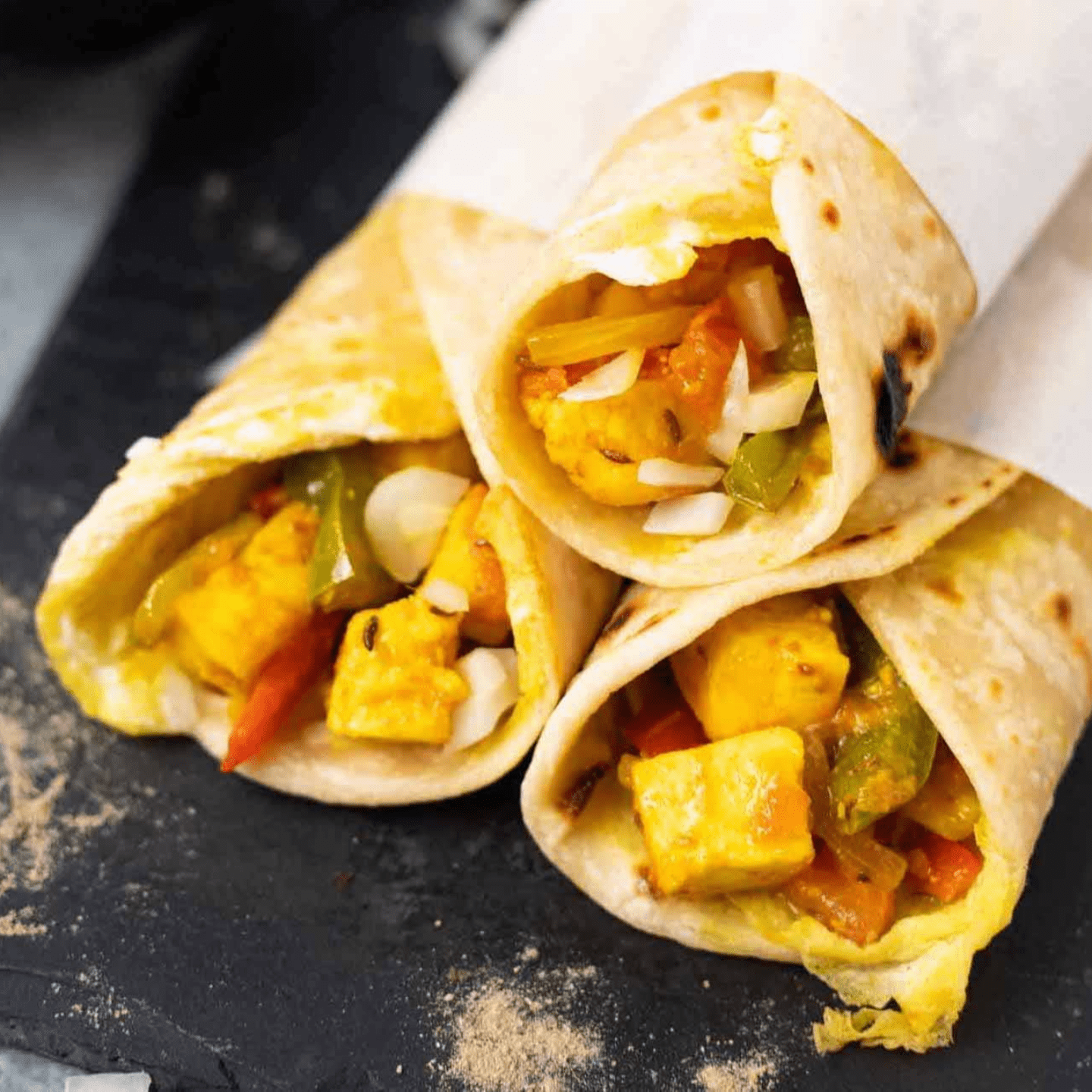 Veg. Paneer Cheese Frankie