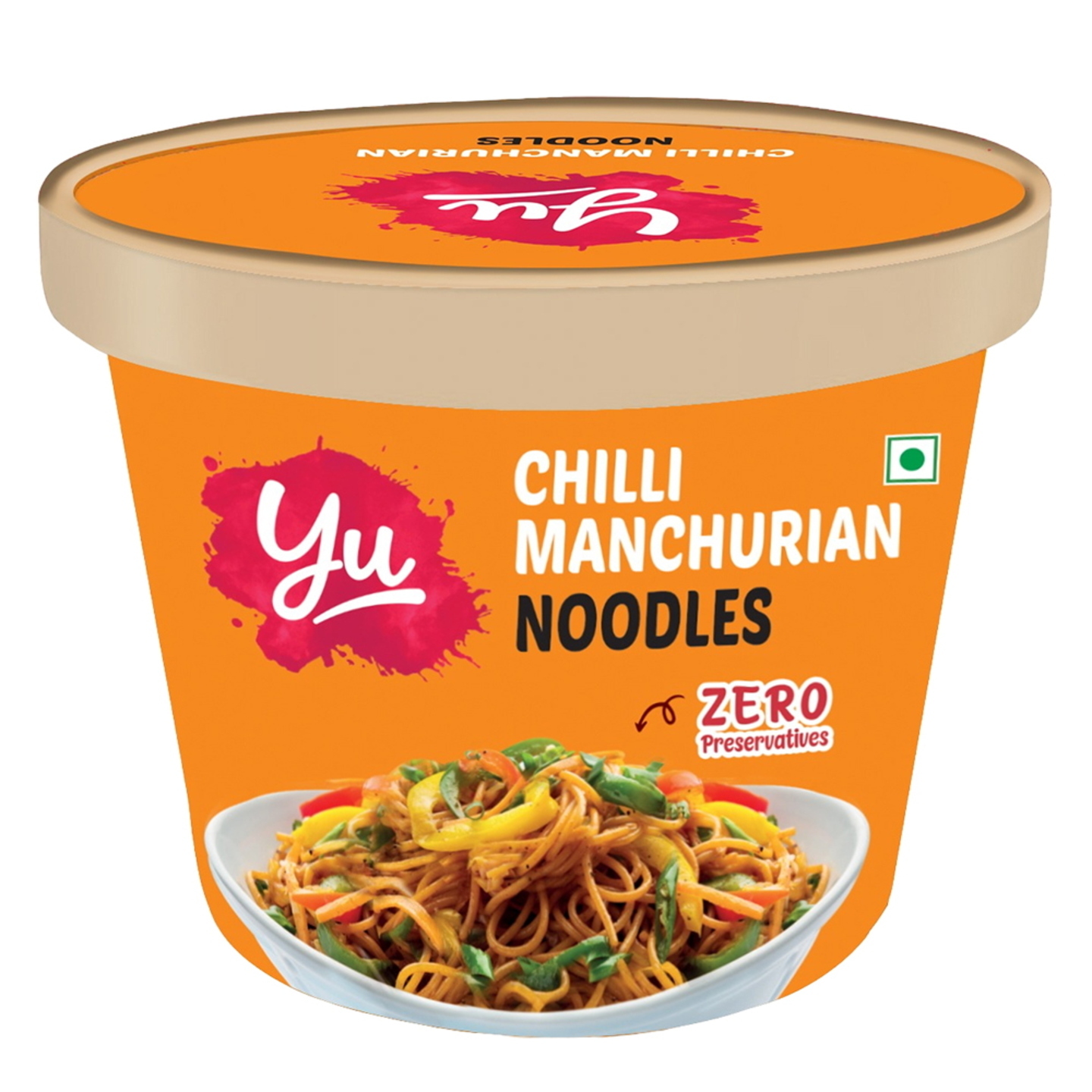 Yu Chilli Manchurian Cup Noodles: 70 gms