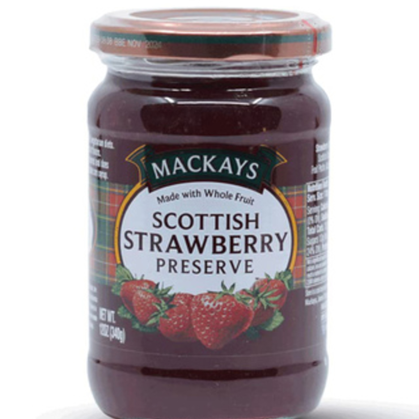 Mackays Scottish Raspberry Preserve: 340 gms