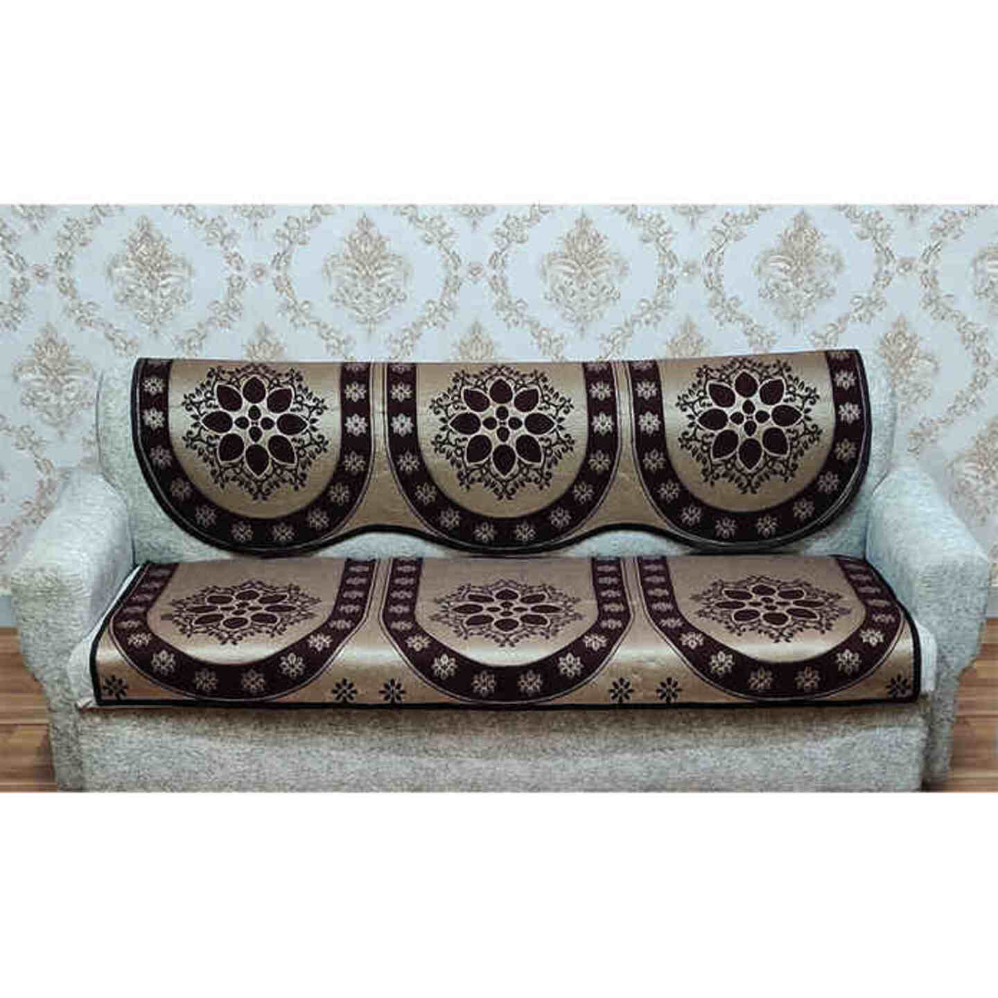 MHF Sofa Slip Cover Jazz 05 - Gold Brown: 6 Units