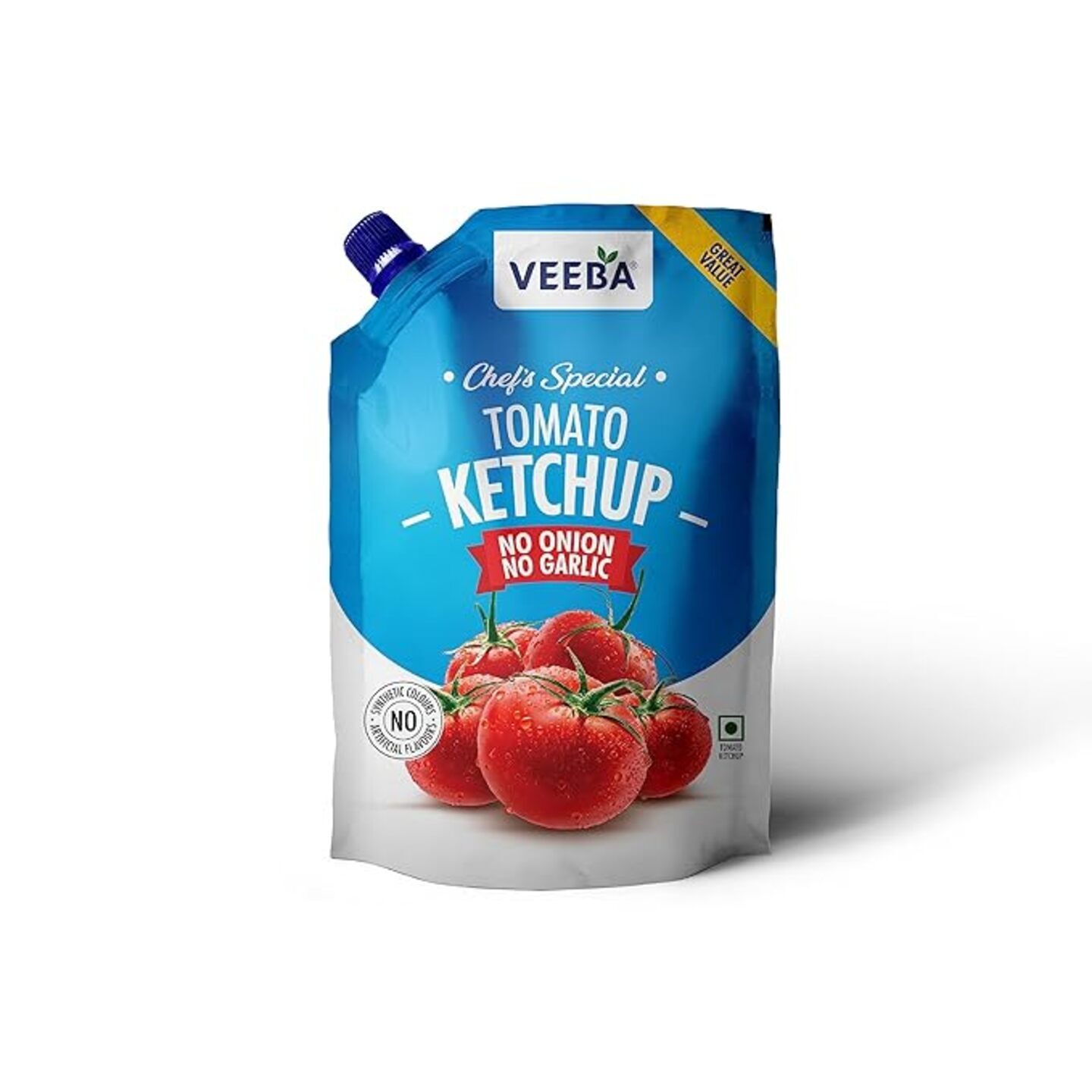 Veeba No Onion No Garlic Tomato Ketchup: 900 gms