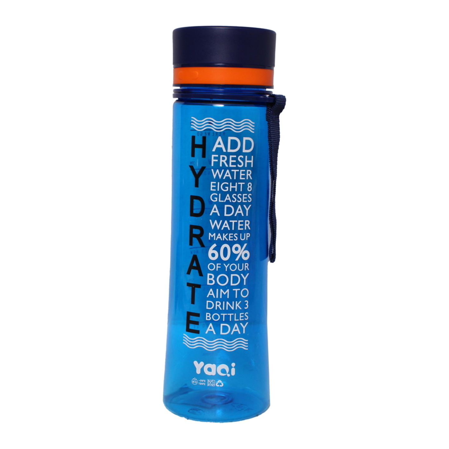 Plastic Tall Yao Water Bottle: 1 Litres