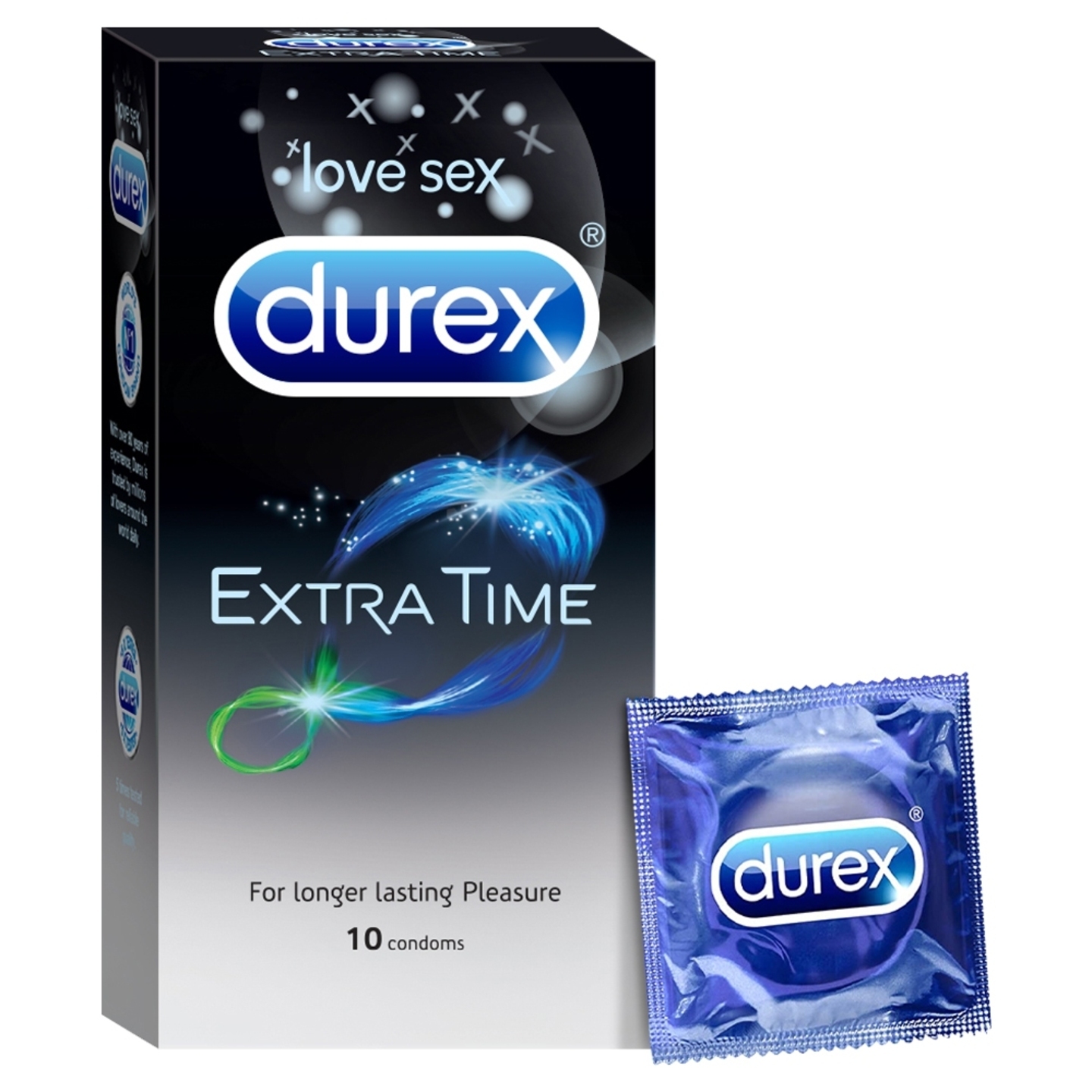 Durex Condoms - Extra Time: 10 Pieces