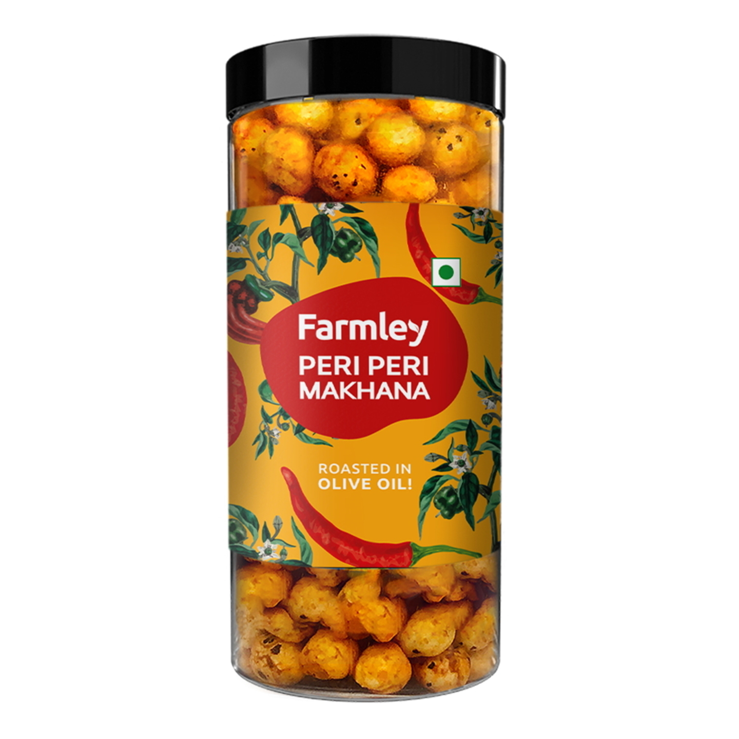 Farmley Peri Peri Makhana Jar: 90 gms