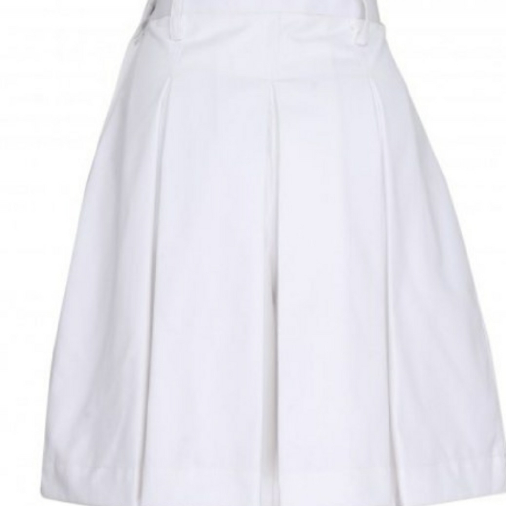 White Divided skirt