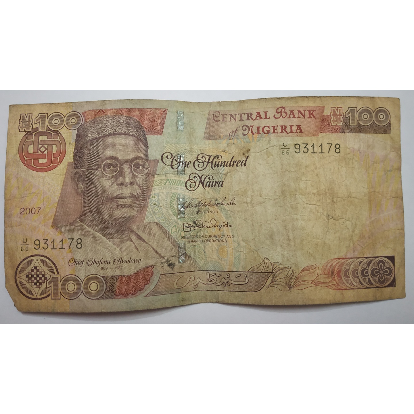 100 Nigerian Naira