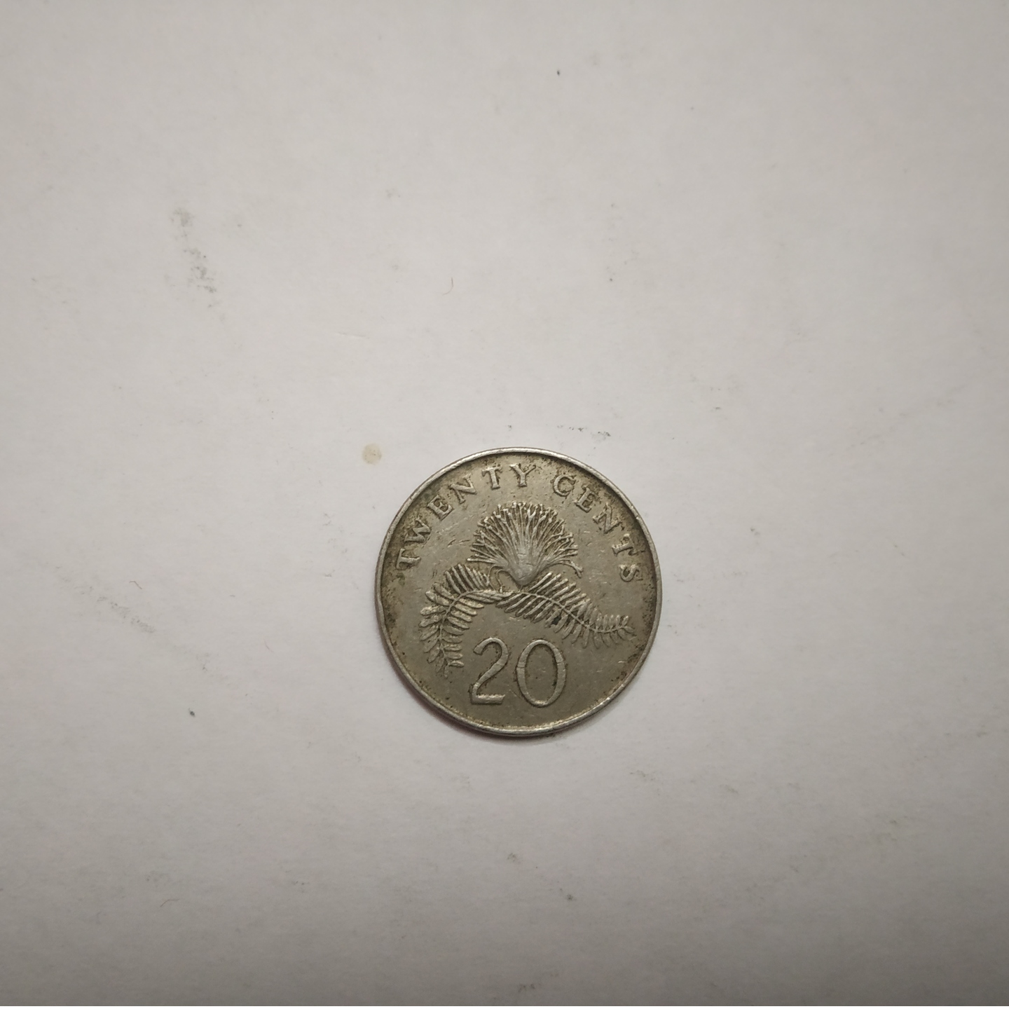 20 Singaporean Cents