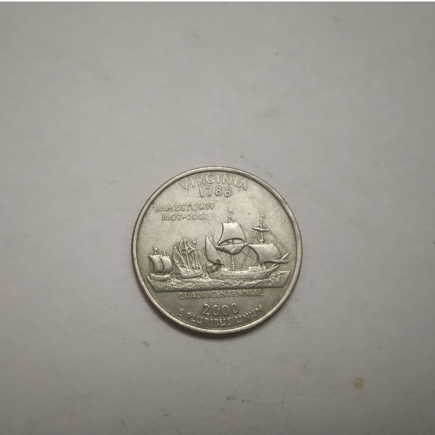 Jamestown Quadricentennial Quarter Dollar