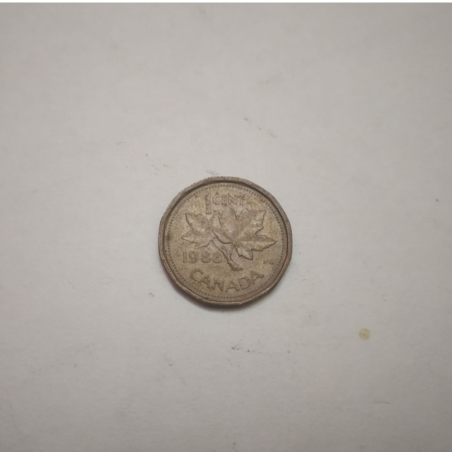 1  Canadian Cent