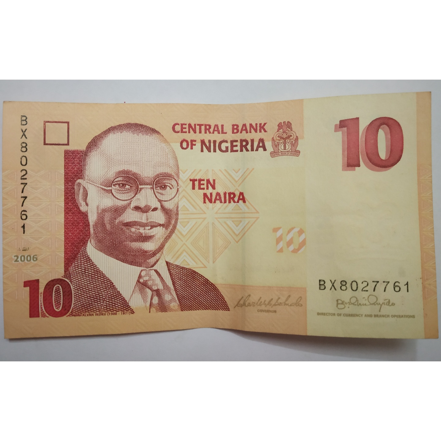 10 Nigerian Naira