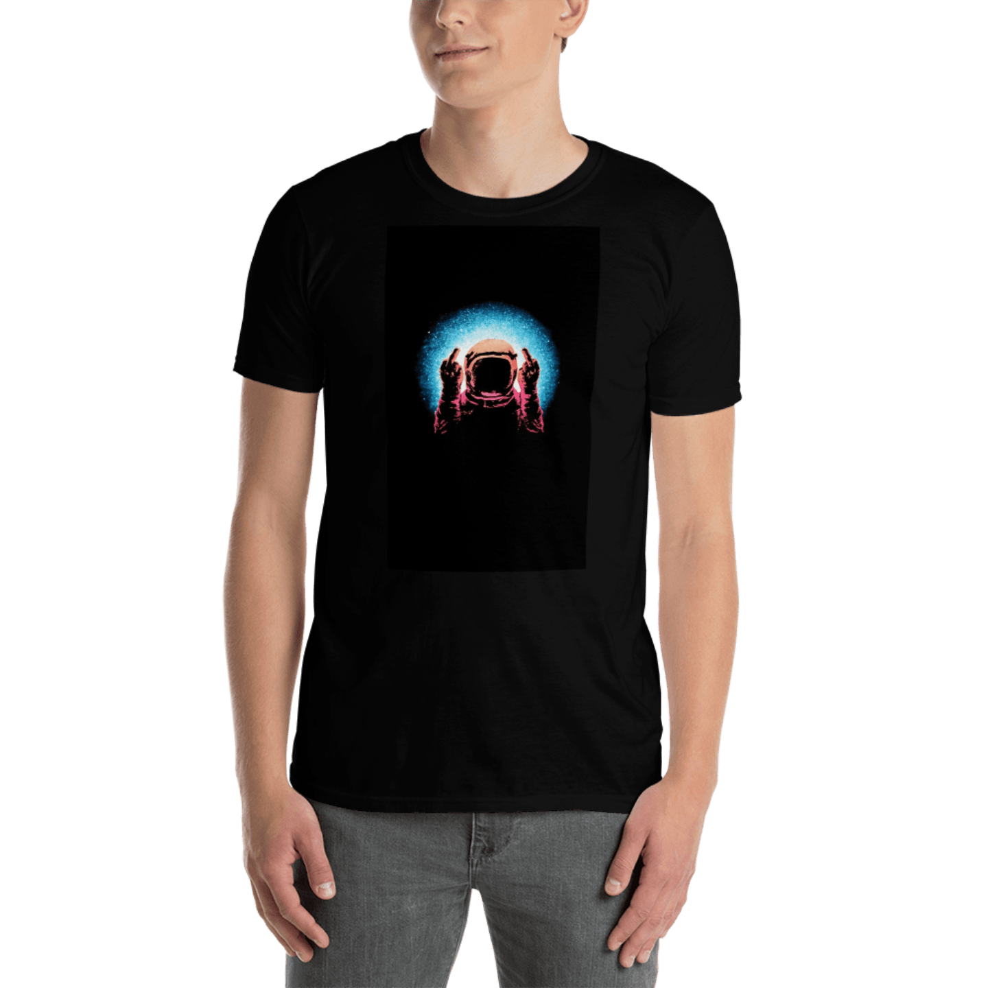 Astronaut Half Sleeve T-Shirt