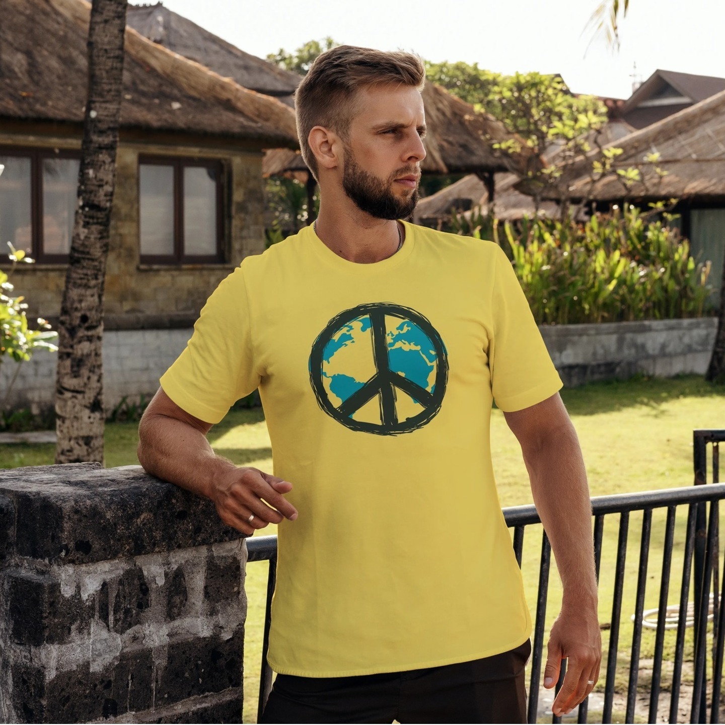 World Peace Half Sleeve T-Shirt