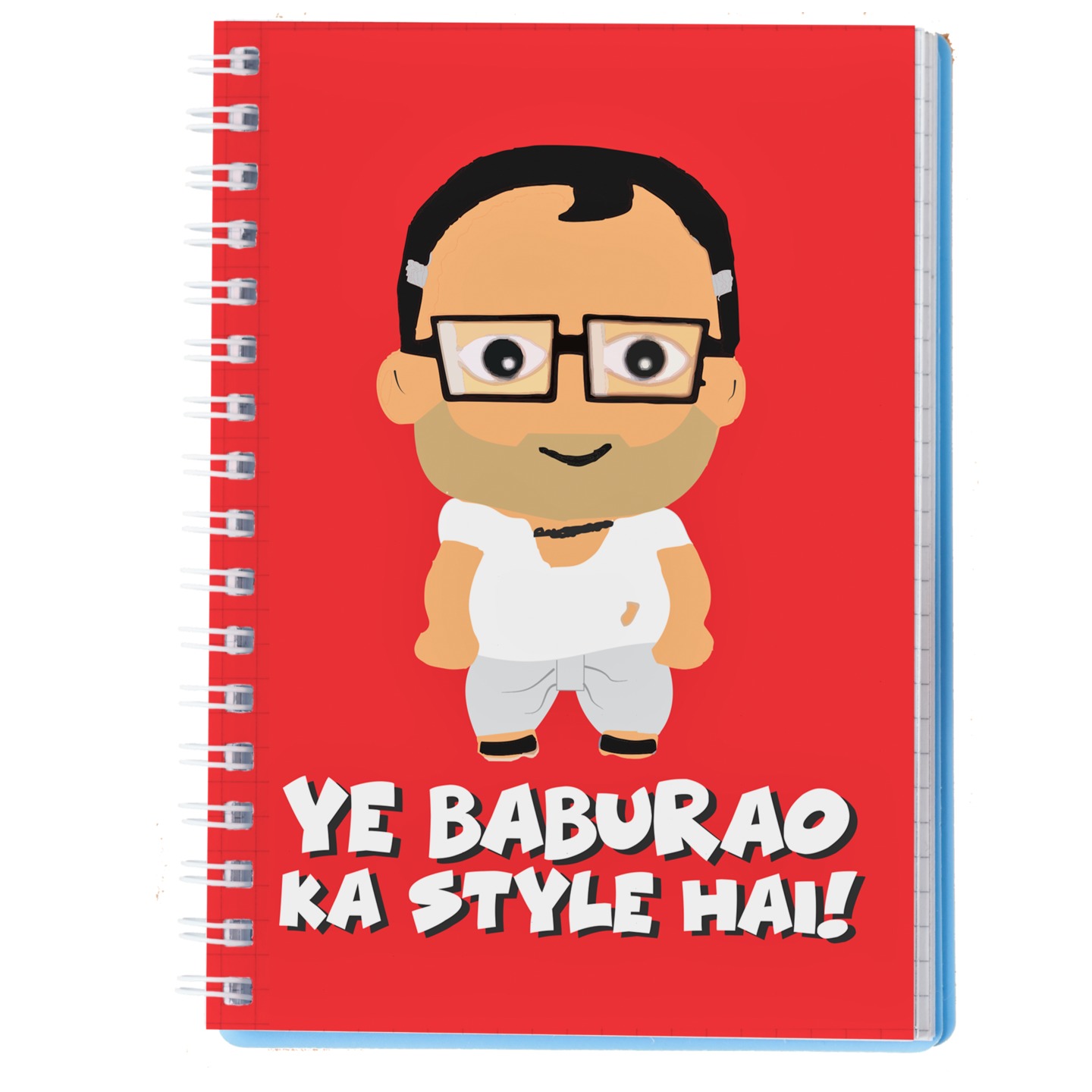 Baburao Spiral notebook