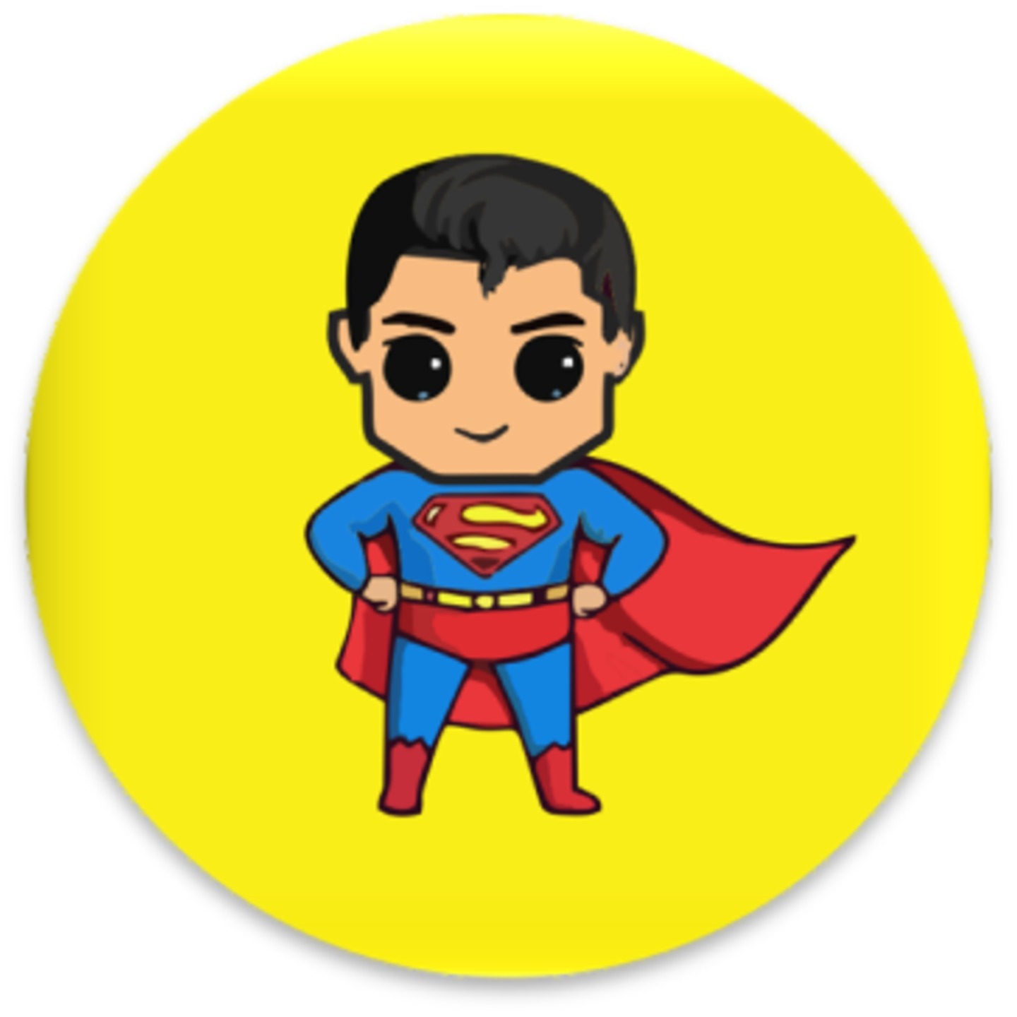 Super man badge