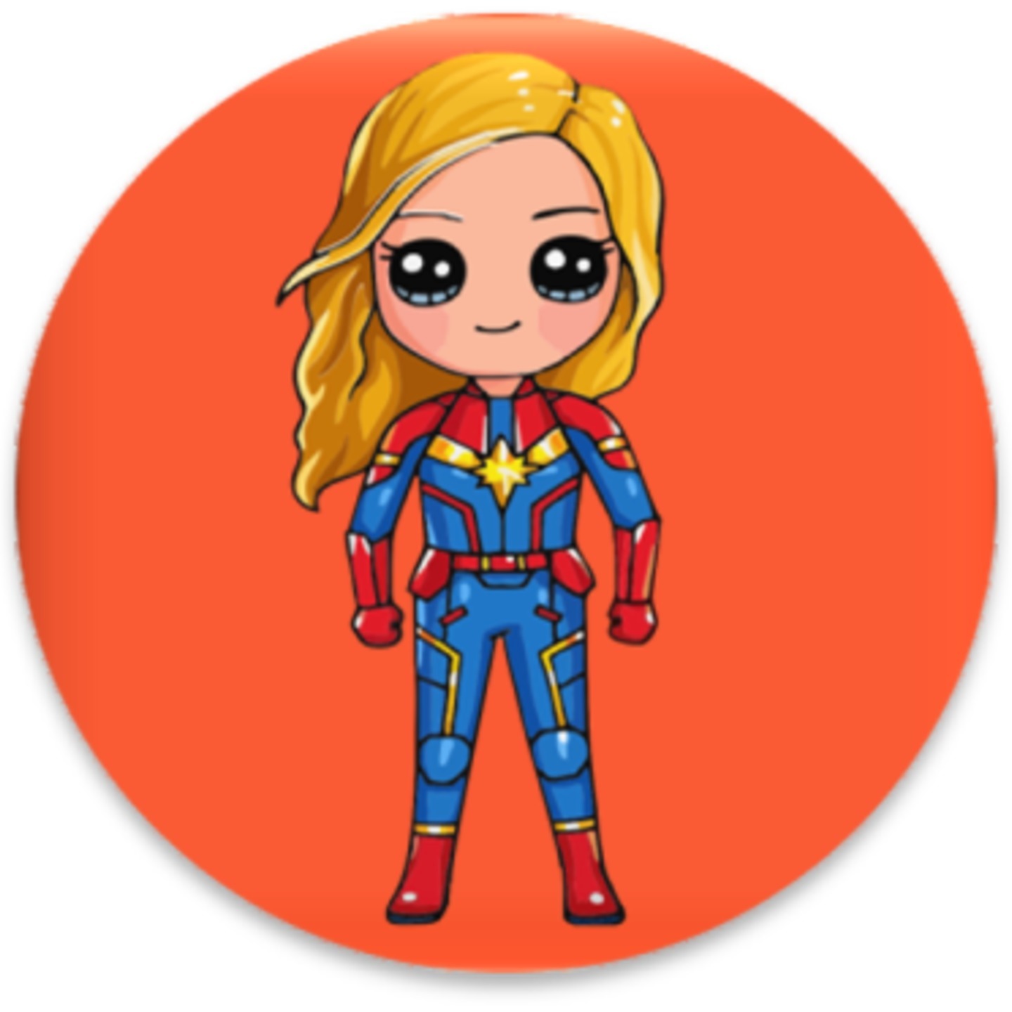 Captain Marvel Badge