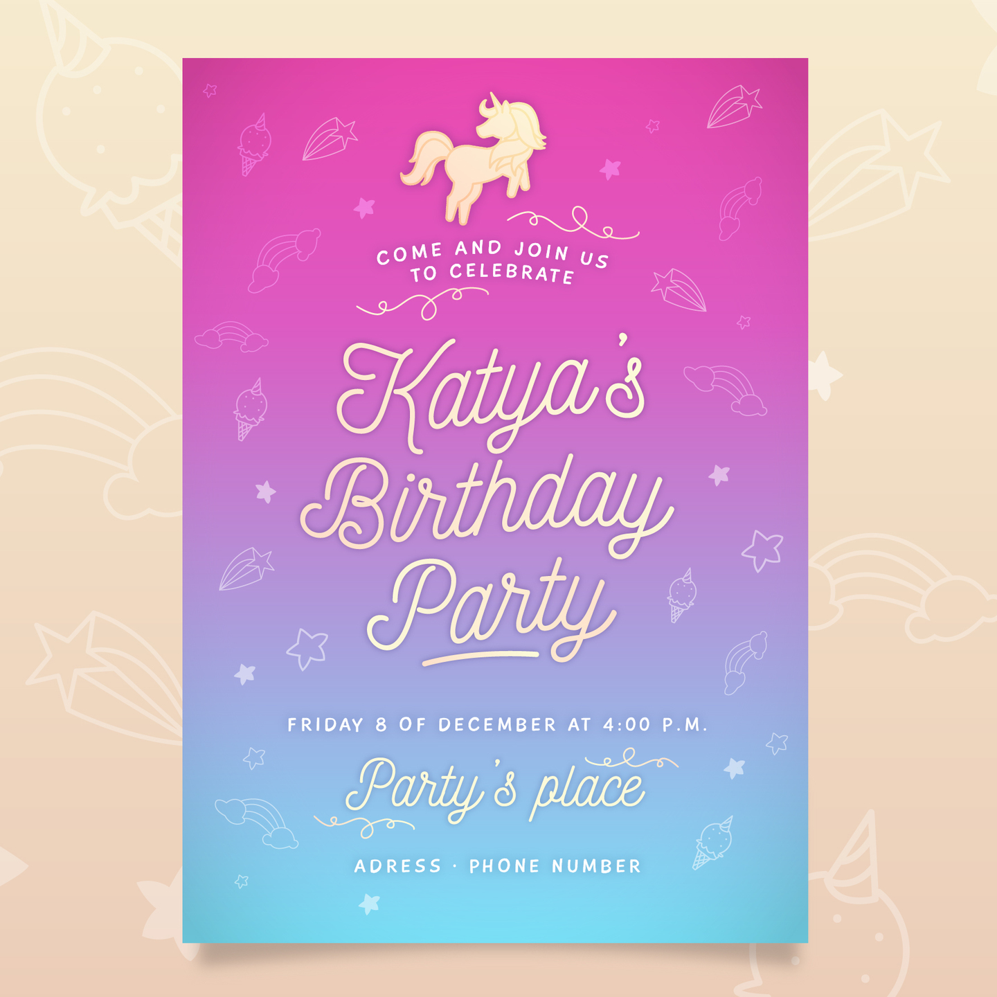 Easy to Manage Secondly, digital birthday invitations are easy to create, send to guests and track RSVPs. The process can be done in minutes, and with the excellent nature of a mobile app, any information or changes made for the event can be constantly shared between the host and guest