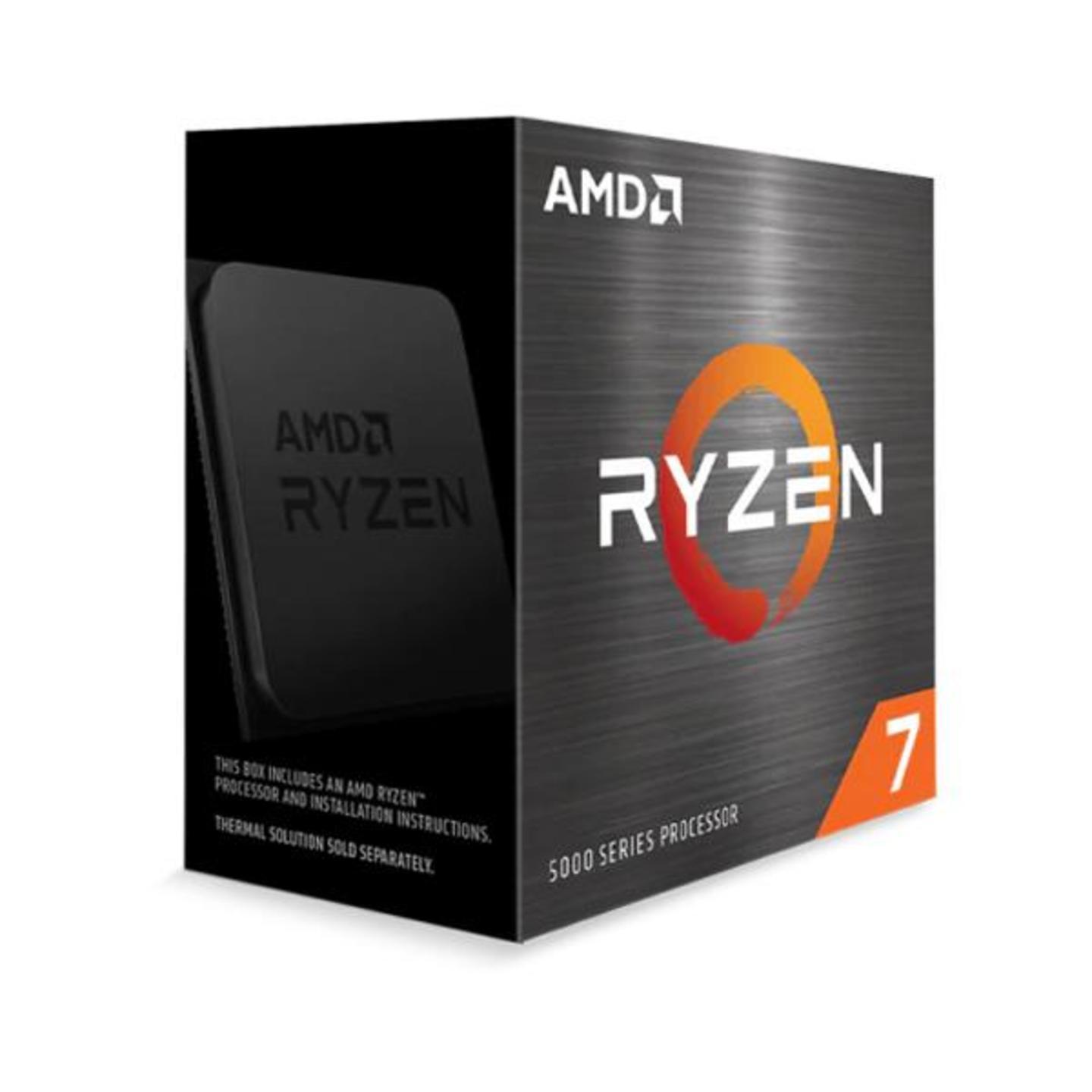 Rajsri Computers-AMD 5000 Series Ryzen 7 5800X Desktop Processor 8 cores 16 Threads 36 MB Cache 3.8 GHz Upto 4.7 GHz AM4 Socket 500 Series Chipset (100-100000063WOF)