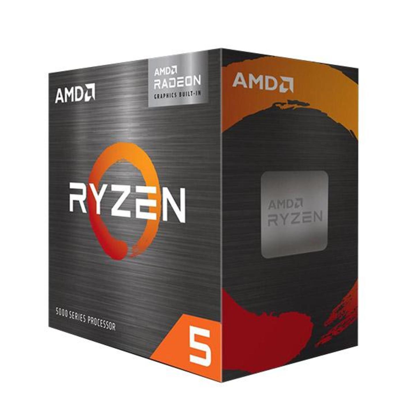 Rajsri ComputersAMD Ryzen™ 5 5600G Desktop Processor (6-core/12-thread, 19MB Cache, up to 4.4 GHz max Boost) with Radeon™ Graphics