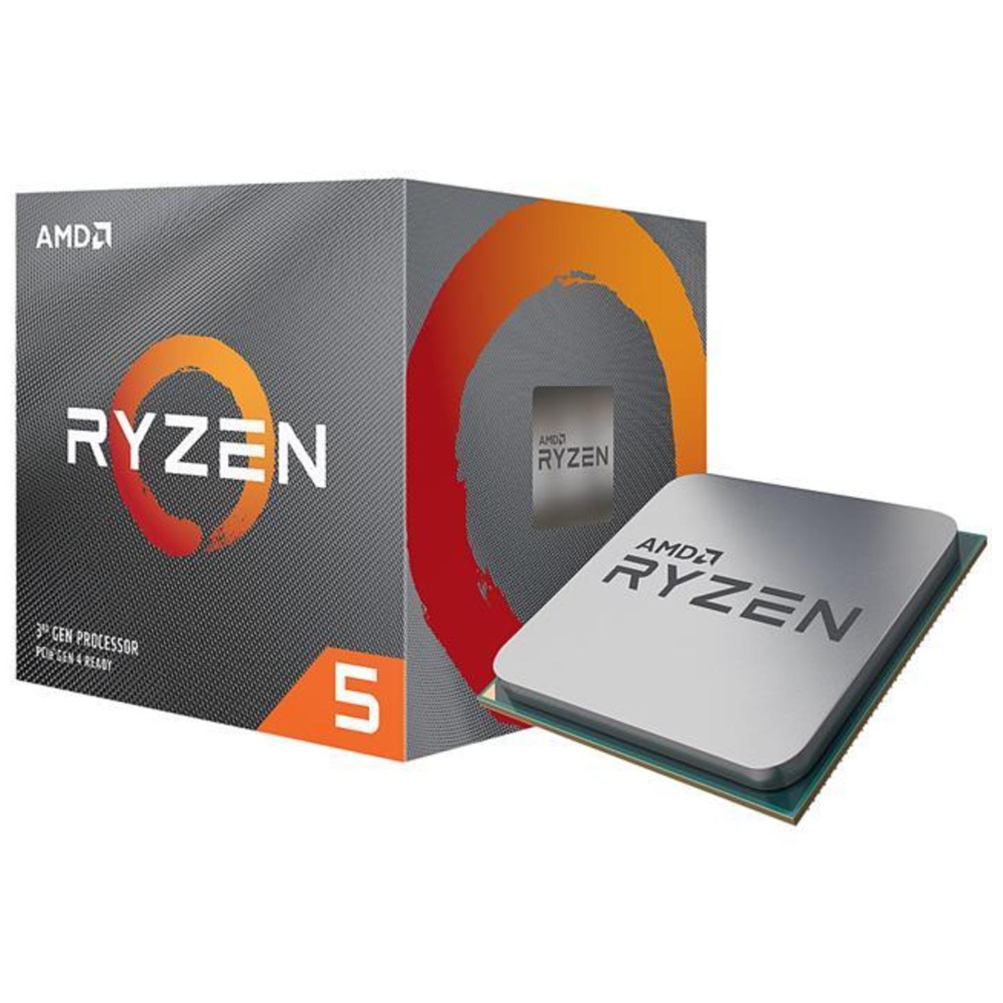 Rajsri ComputersAMD Ryzen 5 3600X Desktop Processor 6 cores up to 4.4GHz 35MB Cache AM4 Socket (100-100000022BOX)