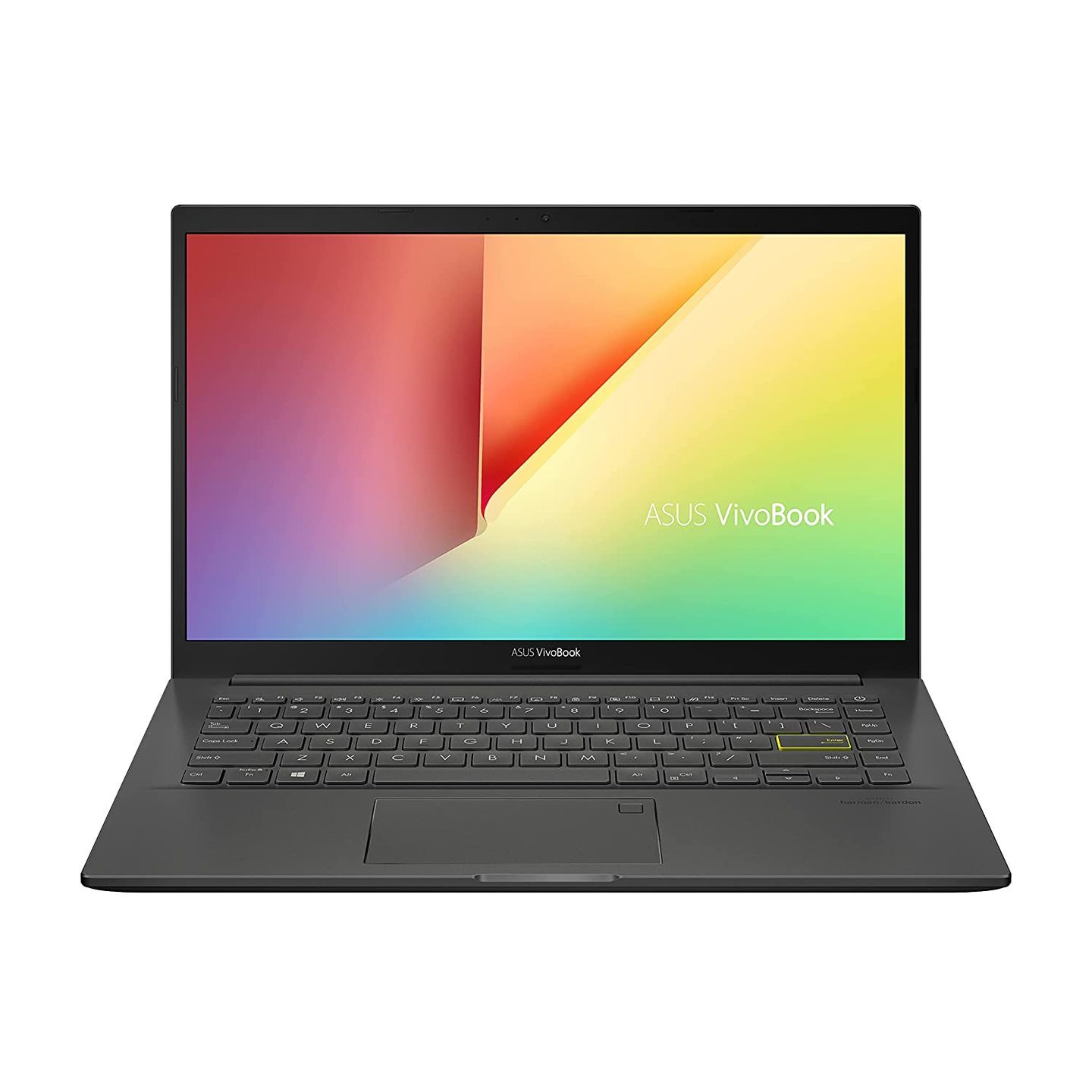 Rajsri Computers - ASUS VivoBook Ultra K14 (2021), AMD Ryzen 5 5500U, 14-inch FHD Thin and Light Laptop (8GB RAM/512GB SSD/Integrated Graphics/Office 2019/Windows 10/Indie Black/1.4 Kg), KM413UA-EB502TS