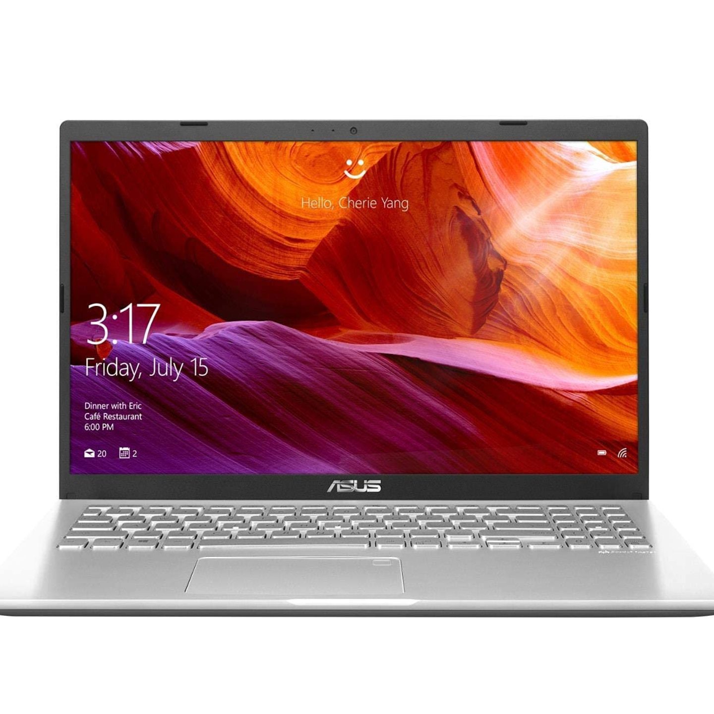 Rajsri Computers - ASUS VivoBook15-X515EA-BQ312TS-Intel Core i3-1115G4 (8GB RAM/256 GB NVMe SSD/Win10+McAfee/Ms Office H&S 2019/15.6-inch FHD IPS/FP Reader/1.75 kg/Silver/1 Yr. Warranty)