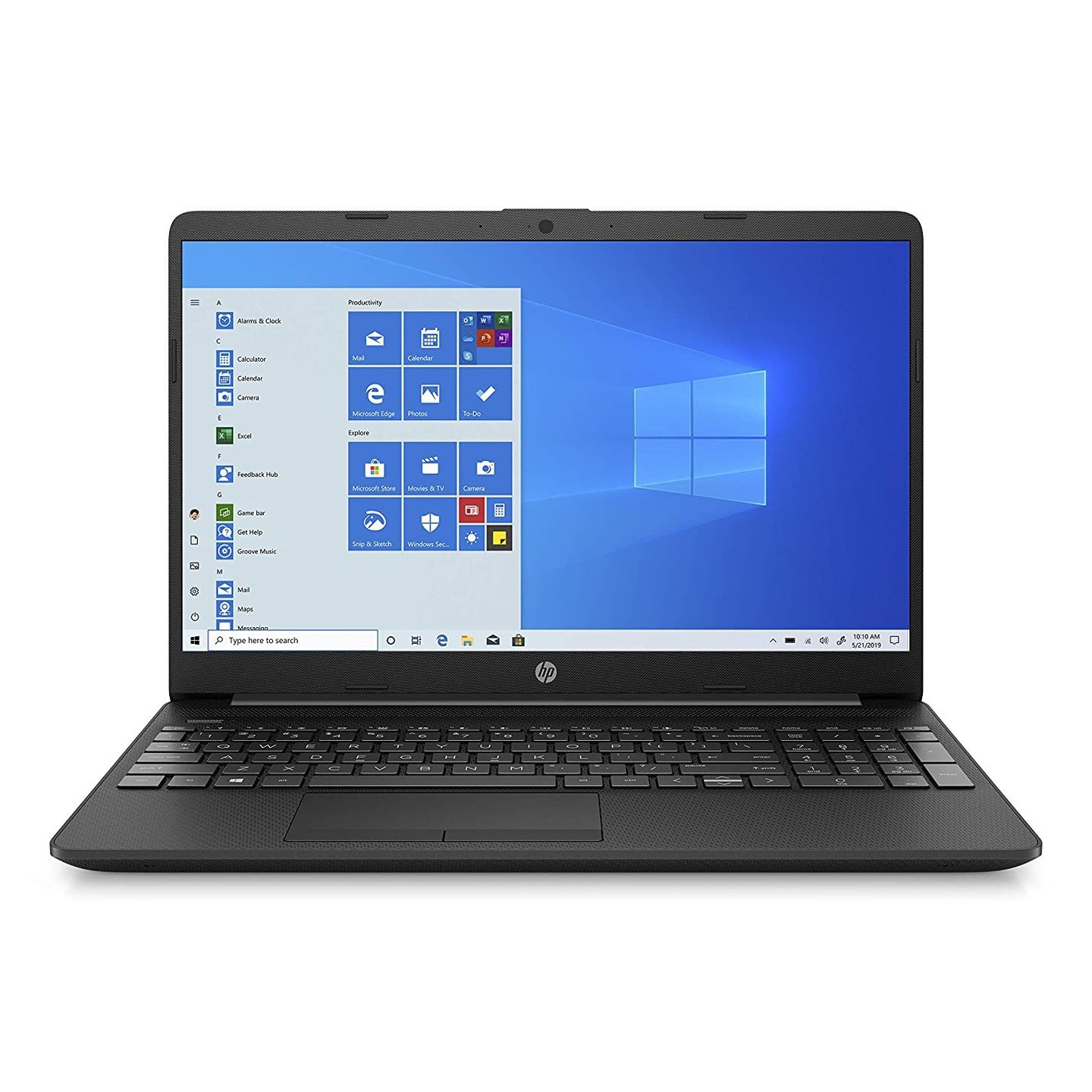 Rajsri Computers-HP 15 2021 Thin & Light 10th Gen Intel Core i3 Laptop, 8GB RAM, 512GB SSD, 39.62 cms 15.6 FHD Screen, Windows 10, MS Office, Jet Black 15s-du1516TU