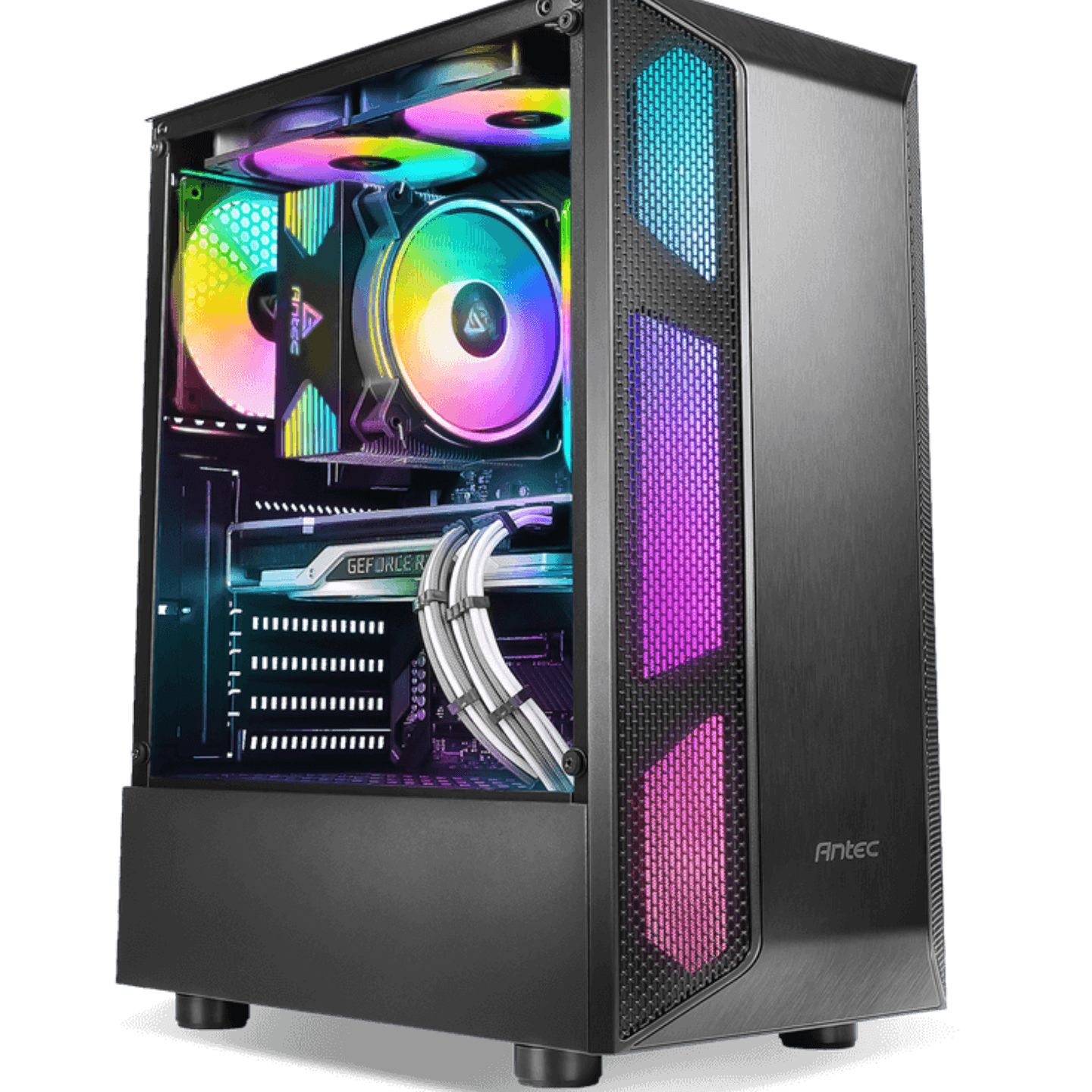Rajsri Computers-Antec NX250 ARGB Cabinet Black