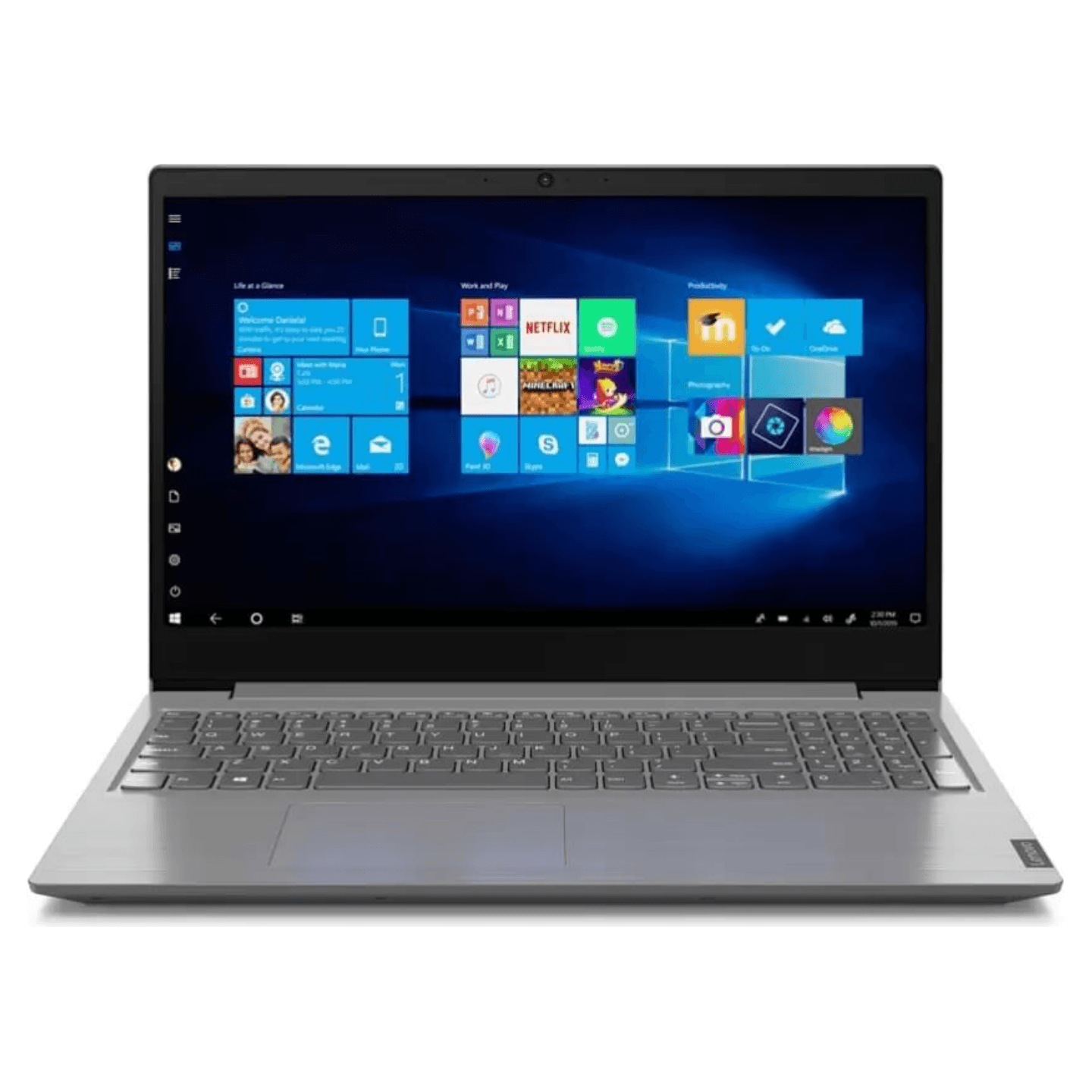 Rajsri Computers-Lenovo V15 AMD 15.6-inch (39.6 cm) FHD Thin and Light Laptop (AMD Athlon Gold 3150U/ 4GB RAM/ 1TB HDD/ Windows 10 Home/Integrated AMD Radeon Graphics/ Iron Grey), 82C700JEIH