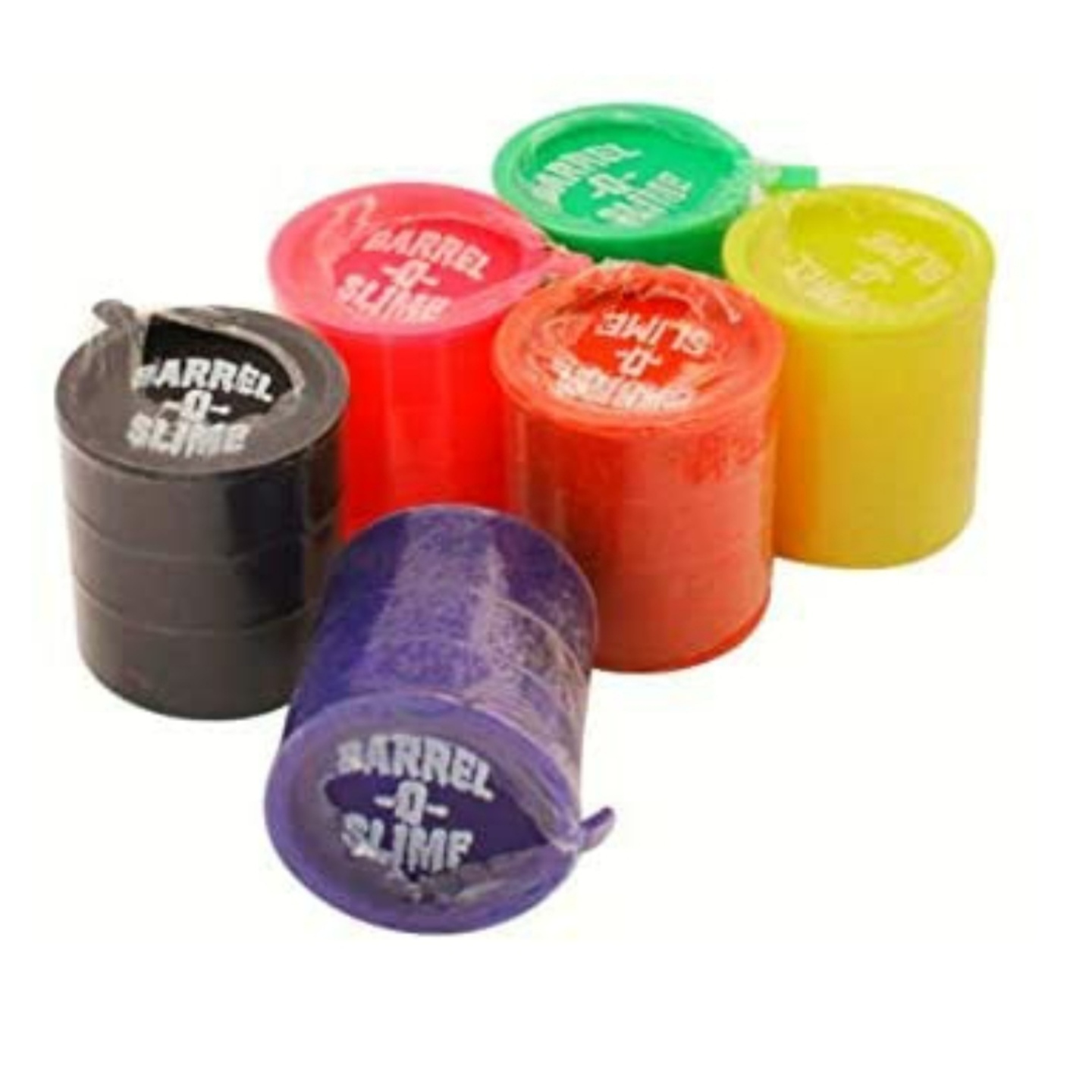 Colourful Kids Slime Pack of 6 barrels