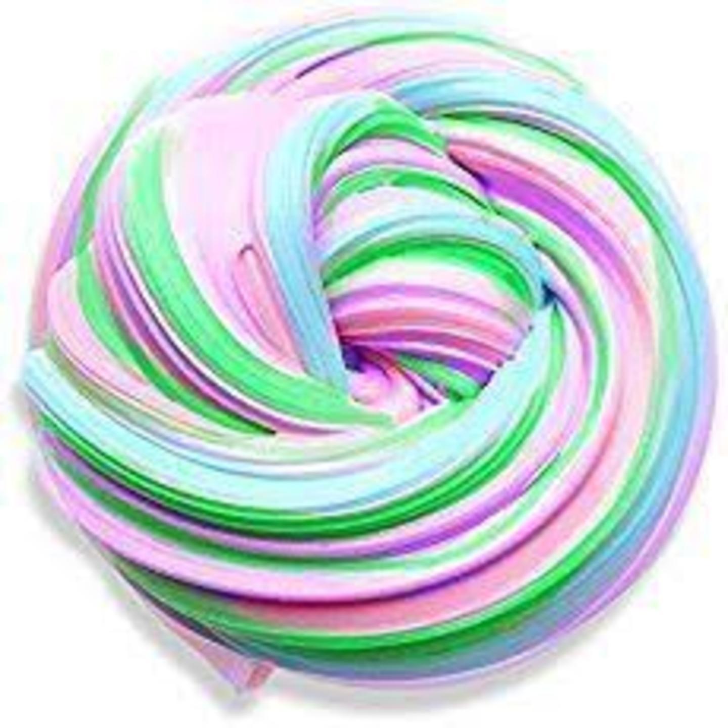 Double Colour Tube Shape Slime Pack of 2