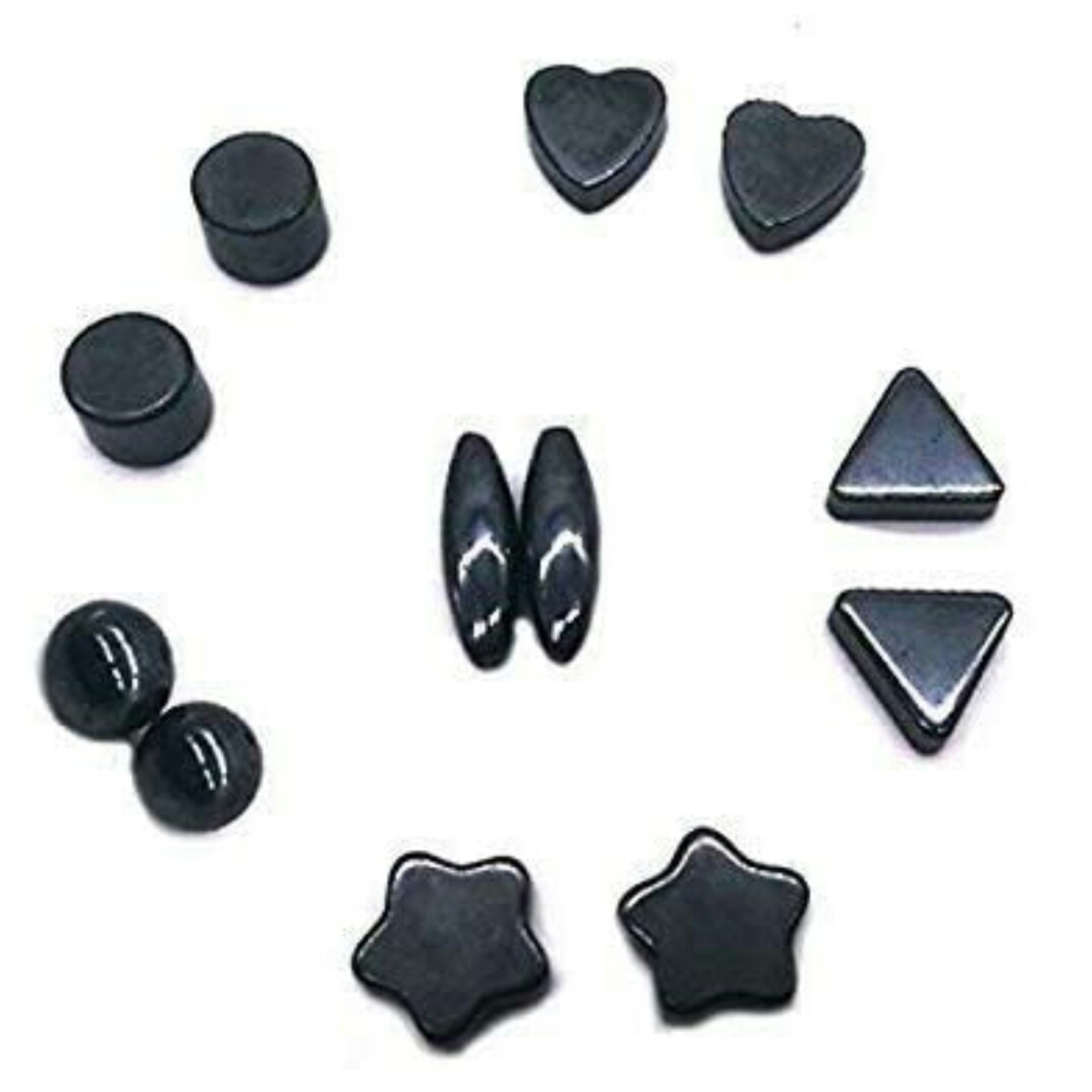 Assorted Shape Playful Magnets for kids pack of 12