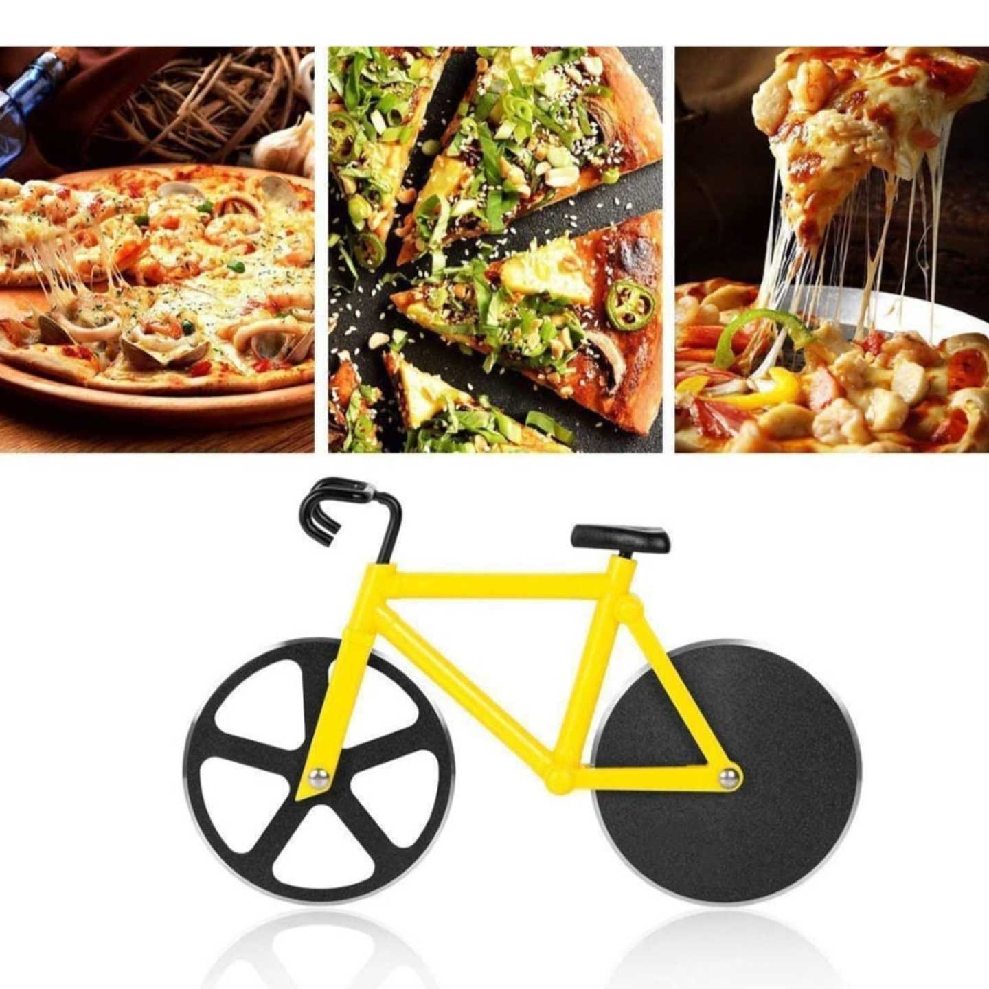 Bicycle Shape Pizza Cutter Pack of 1