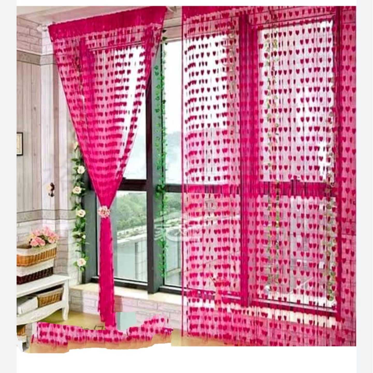 Satin Curtain Set of 2