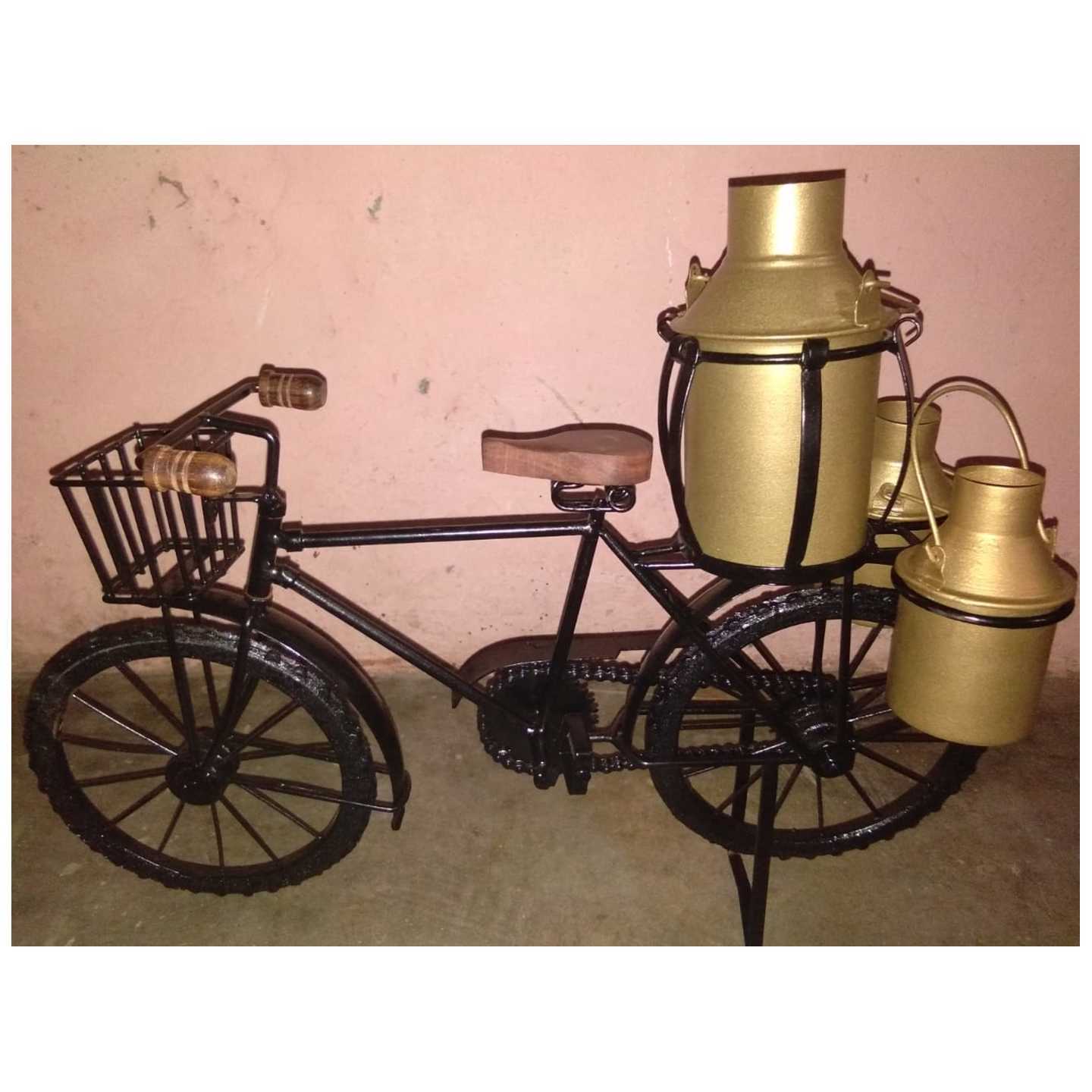 Iron Miniature Milkman Bicycle 