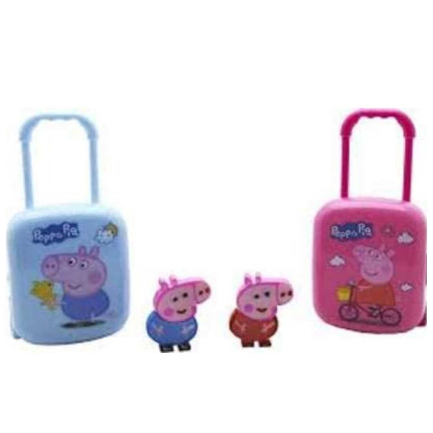 Peppa pig suitcase shape eraser set pack of 2