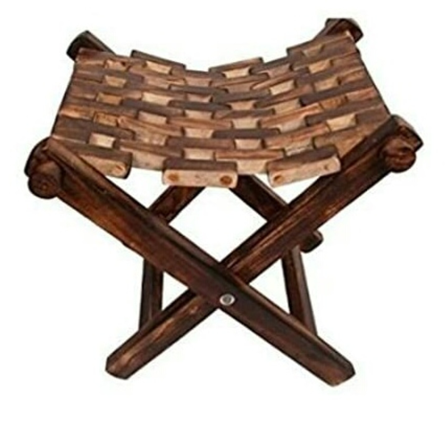 Solid Wood Jaali Design Stool