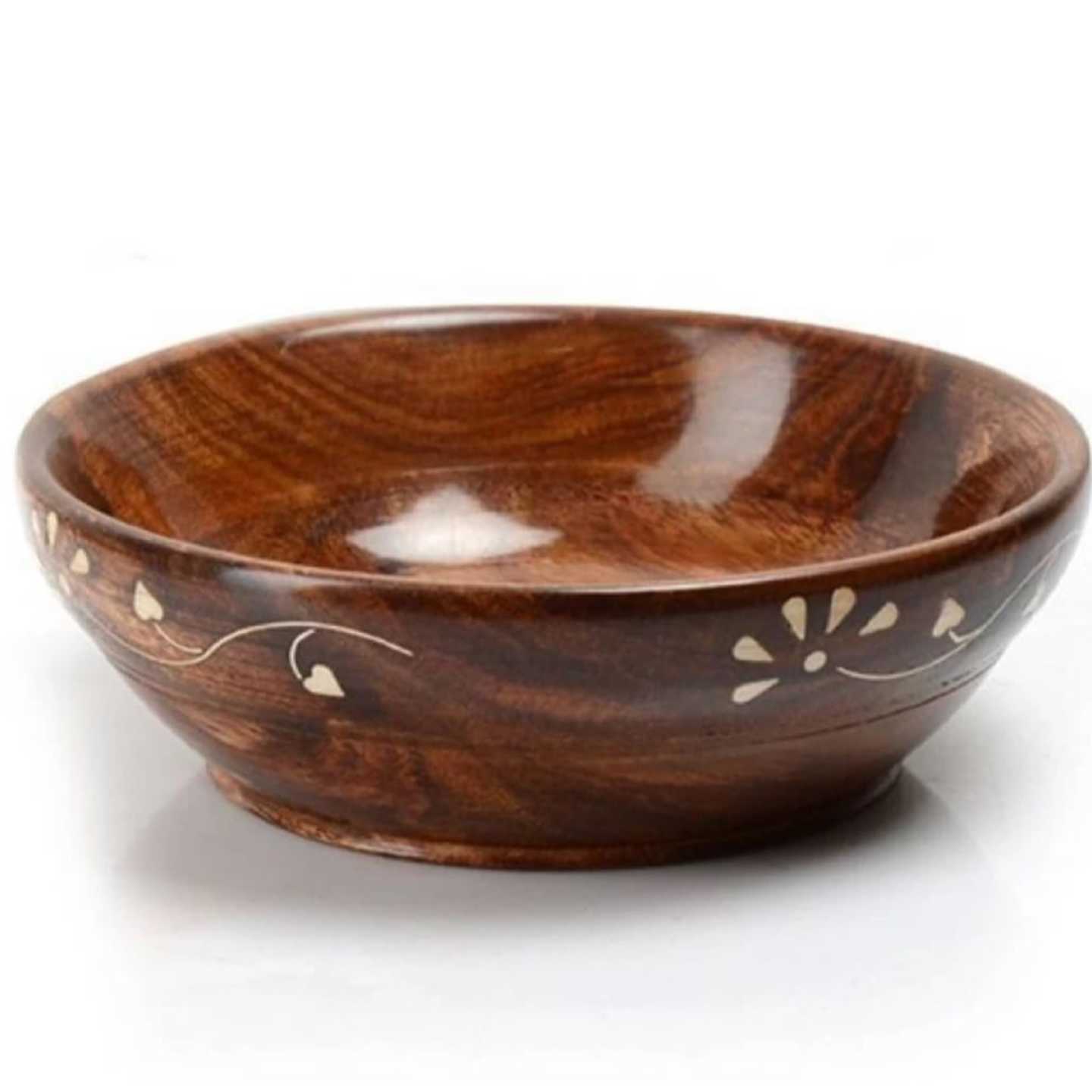 Wooden Soup Bowl Set of 3