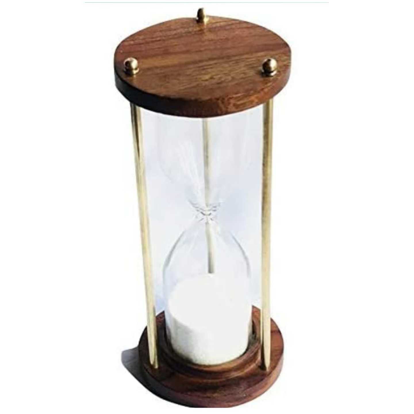 Wooden Sand Timer showpiece 