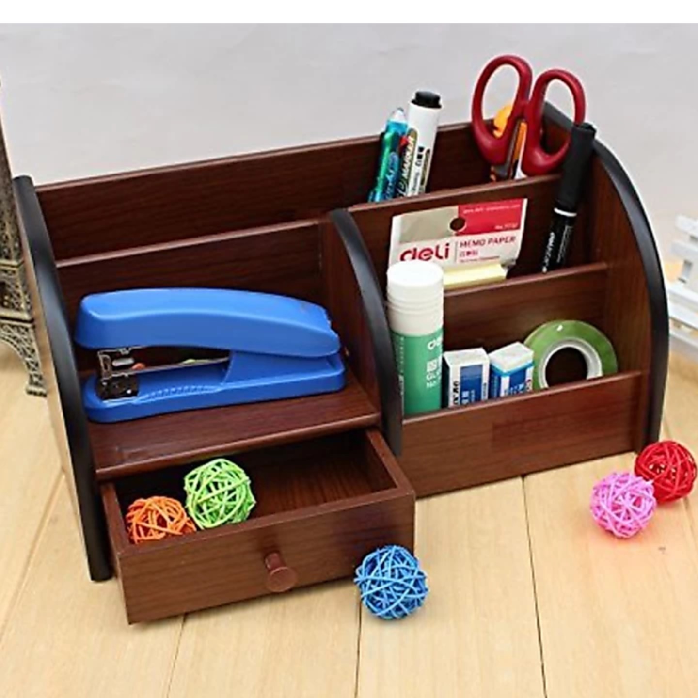 Solid Wood Multi Utility Office holder