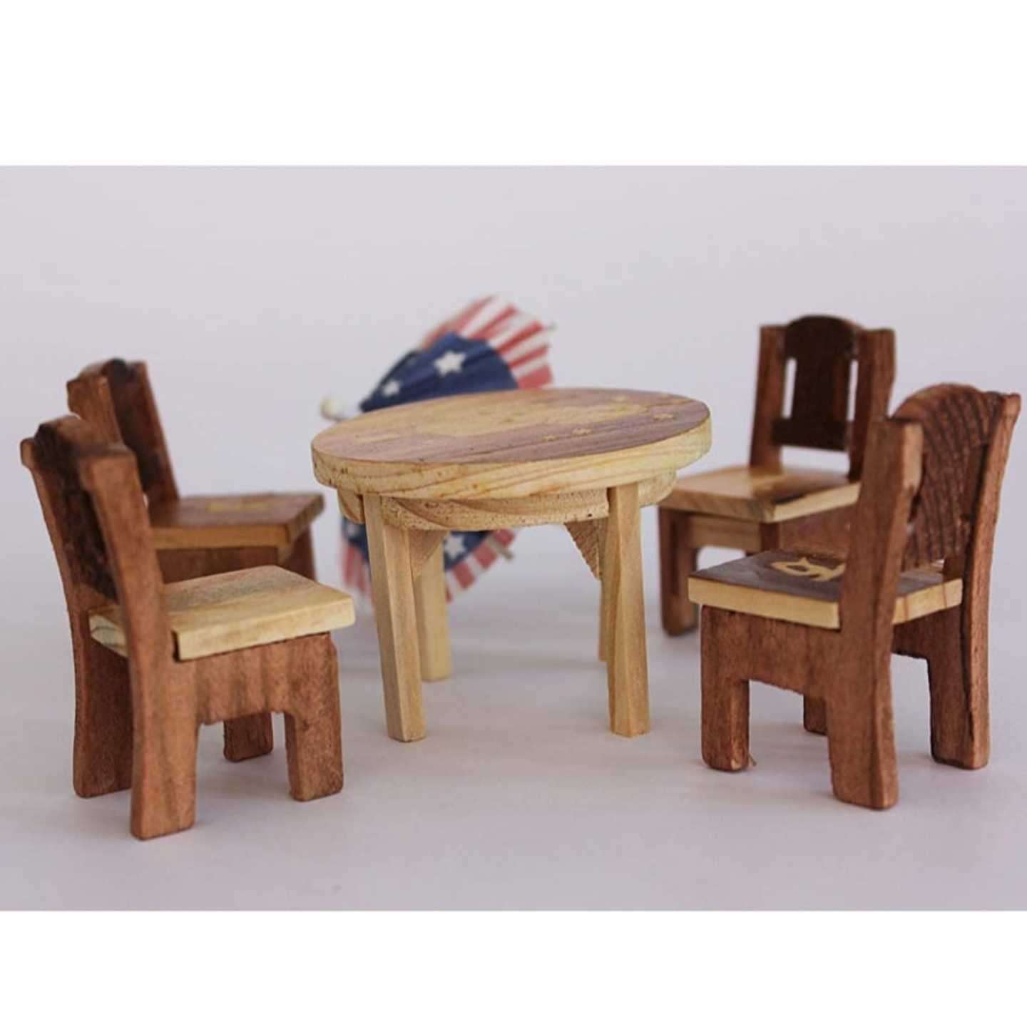 Super attractive Wooden Miniature Dining table set for kids