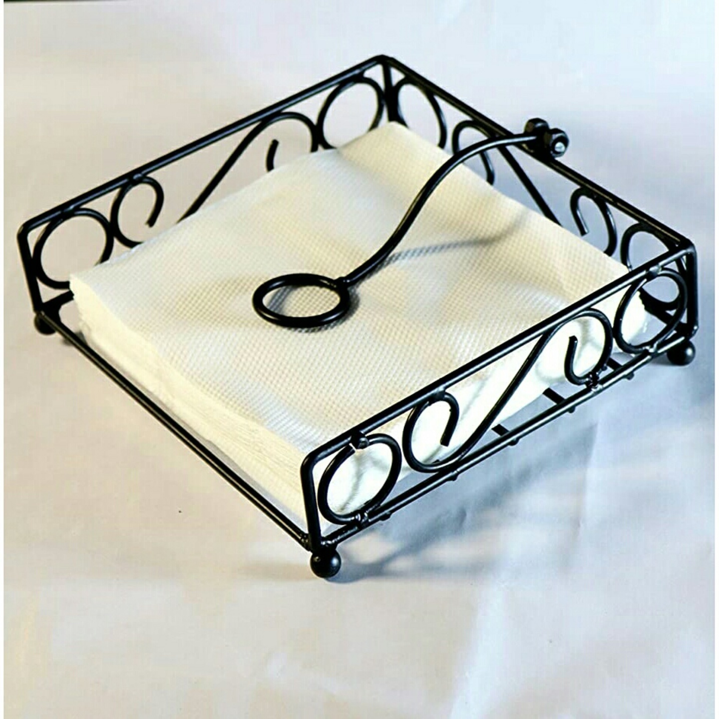 Solid Iron made Napkin holder 