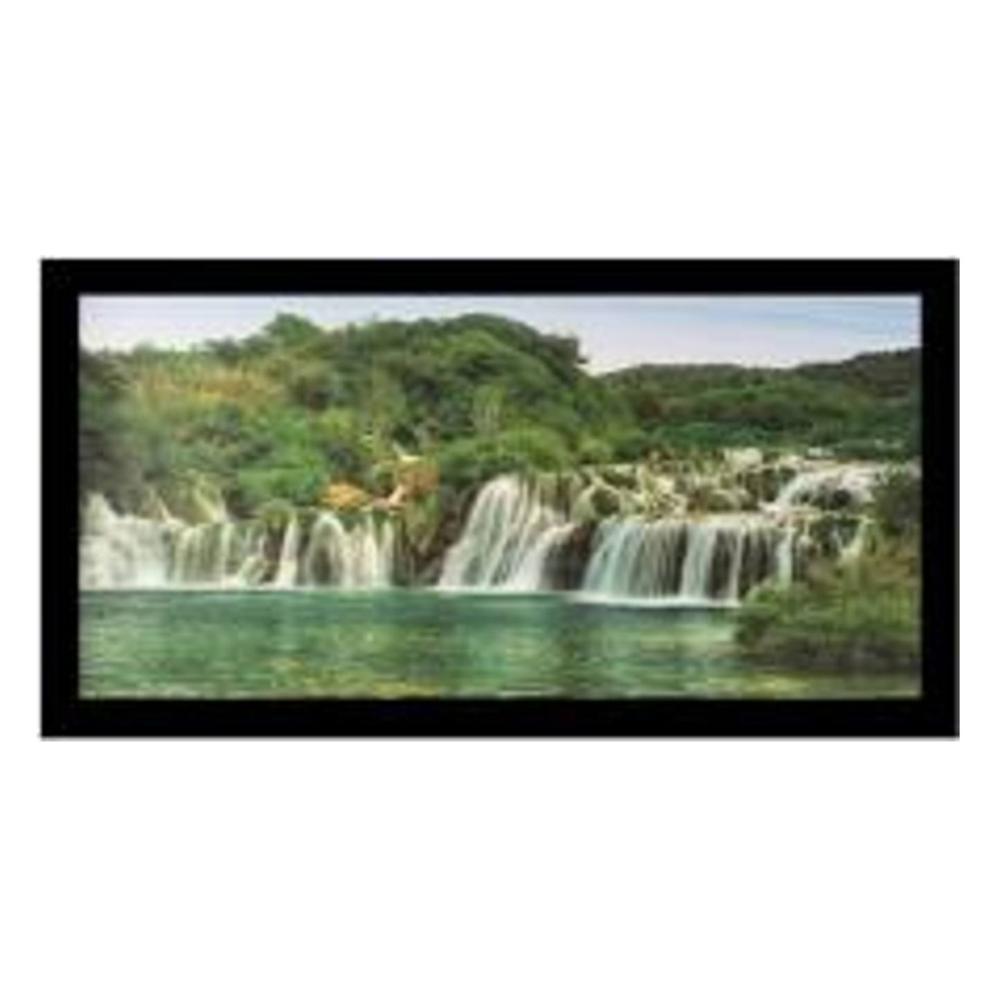 Wooden Finish Assorted Patterns Wall Decor Frame 24*36 inches