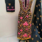 Premium Georgette Handicraft suits